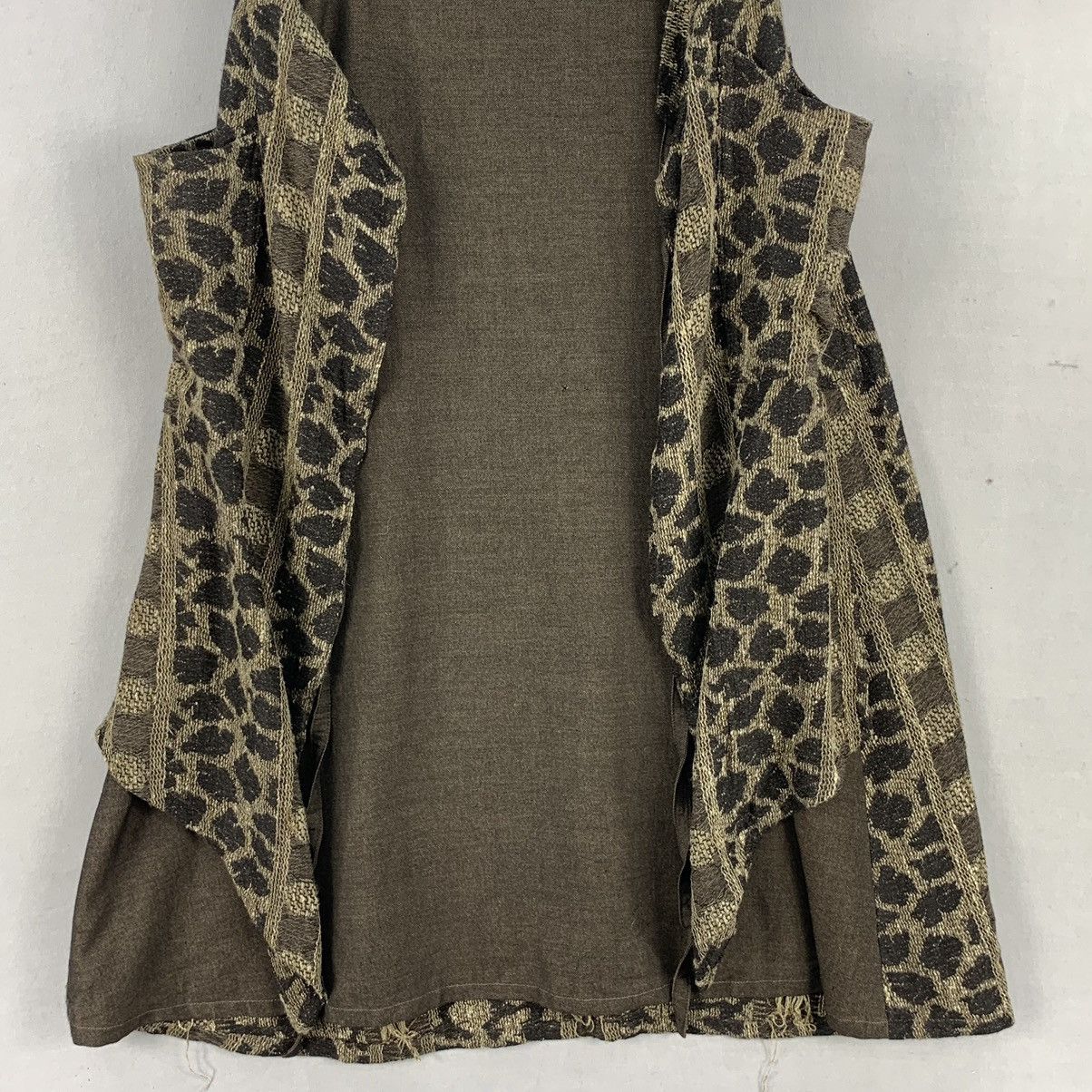 Very Rare Italian Mode Snake Skin Layer Overlay Punk Skirt