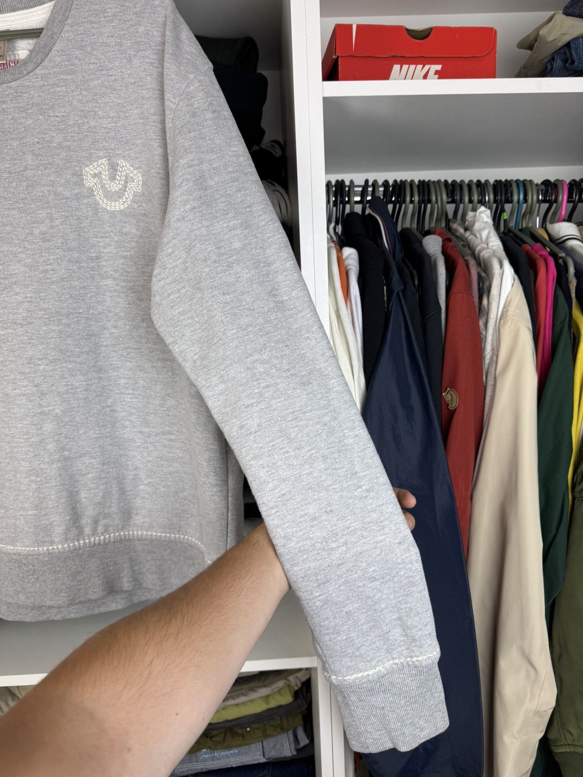 True Religion True Religion Small Logo Crewneck Sweatshirt Size US XL / EU 56 / 4 - 13 Thumbnail