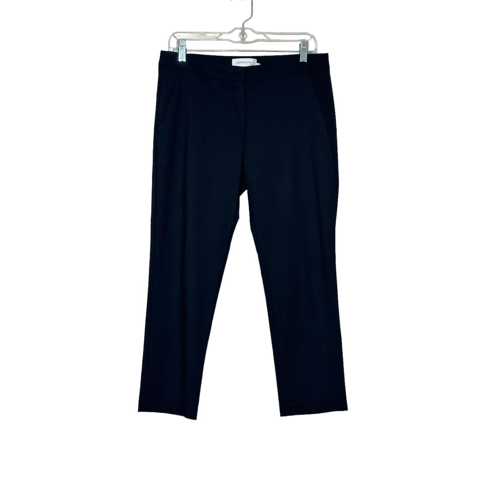 Zimmermann Zimmerman black dress cropped pants size 1 -US 6 Size 28" / US 6 / IT 42 - 10 Thumbnail