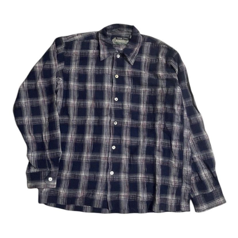 Japanese Brand × Sugar Cane × Toyo Enterprises Vintage Sugar Cane Flannel Shirt Size US M / EU 48-50 / 2 - 1 Thumbnail