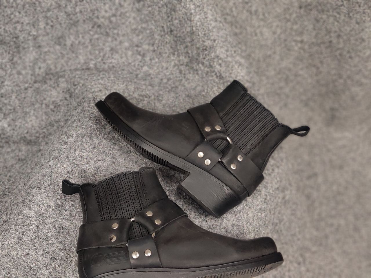 Vintage Kochmann Spain Design Western Ankle Leather Vintage Boots Size US 7 / IT 37 - 19 Thumbnail