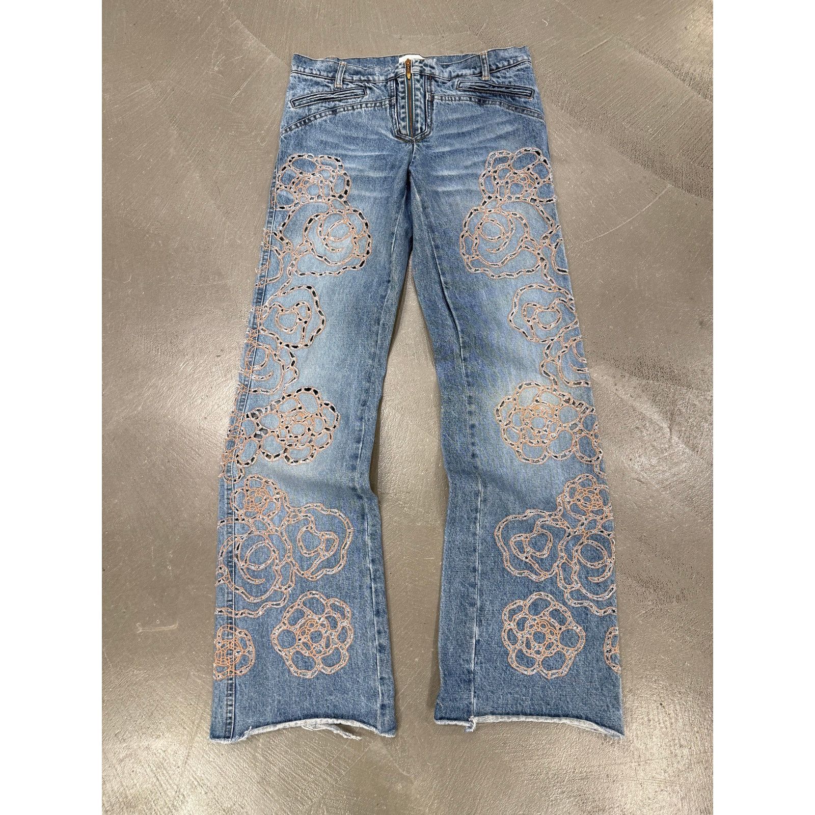 Roberto Cavalli S/S 2008 Roberto Cavalli laser cut jeans Size US 36 / EU 52 - 1 Thumbnail