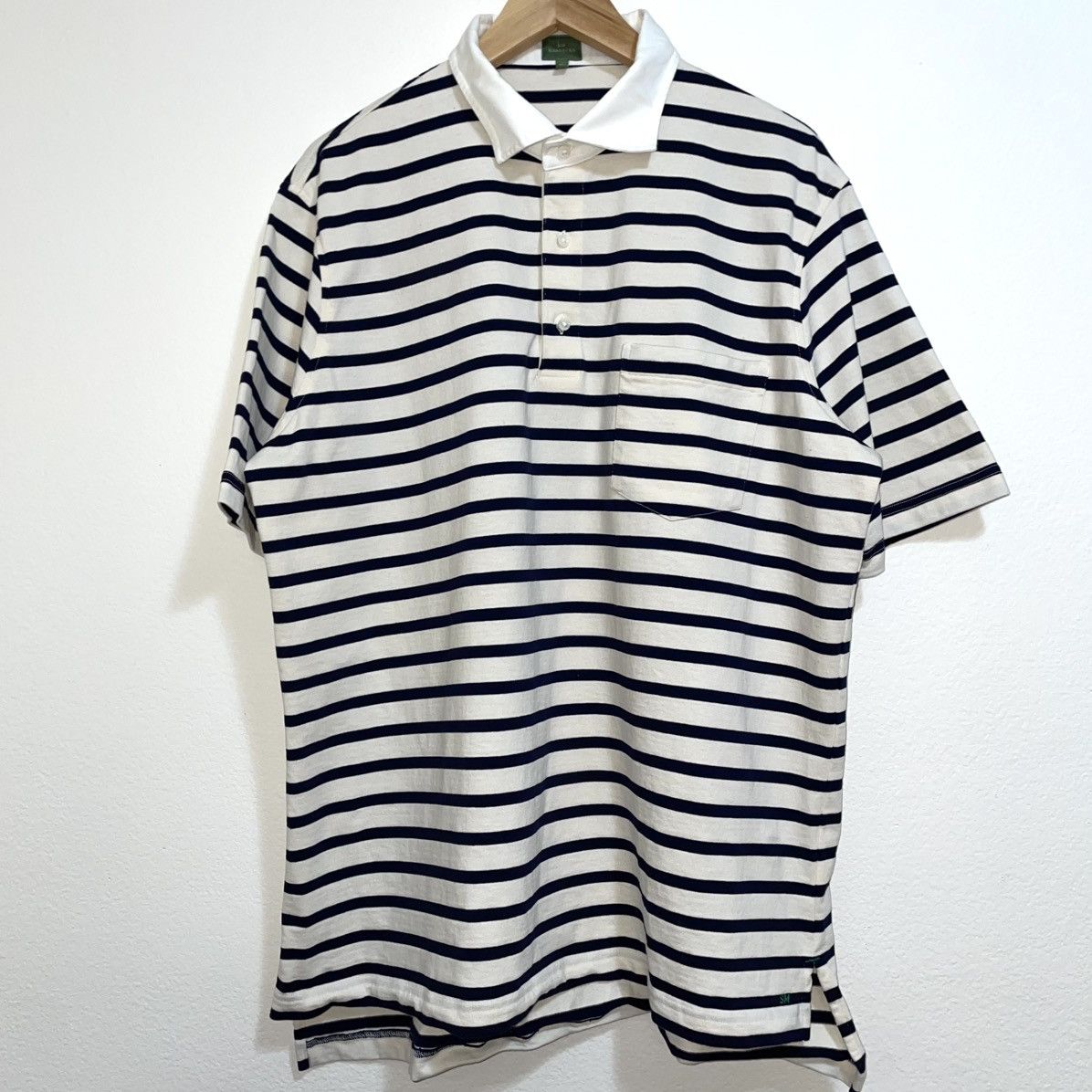 Sid Mashburn Sid Mashburn Striped Rugby Polo Size US XL / EU 56 / 4 - 1 Thumbnail