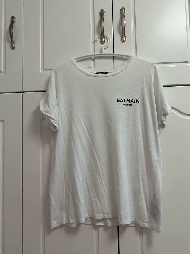 Balmain balmain short sleeve logo t-shirt xs-dmc Size US XS / EU 42 / 0 - 1 Thumbnail