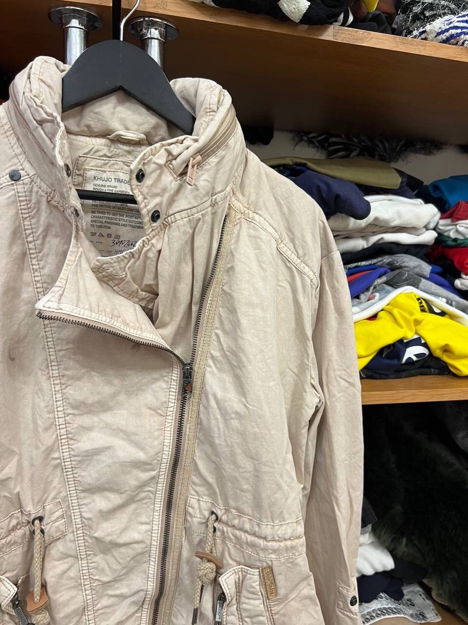 Vintage × khujo Khujo Washed Distressed Y2K Bondage Retro Jacket Size M / US 6-8 / IT 42-44 - 3 Thumbnail