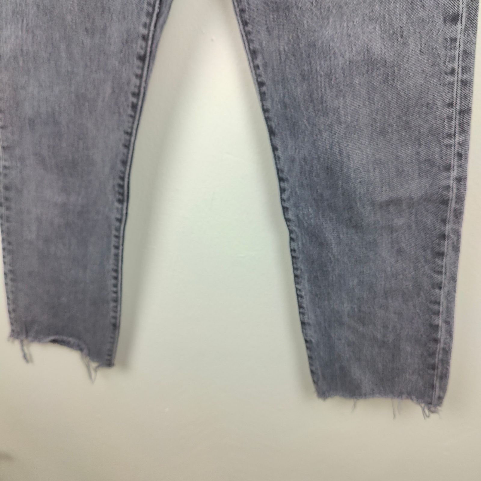 Levi's Levis Wedgie Straight Jeans Womens 27 That Girl Charcoal Size 27" / US 4 / IT 40 - 3 Thumbnail