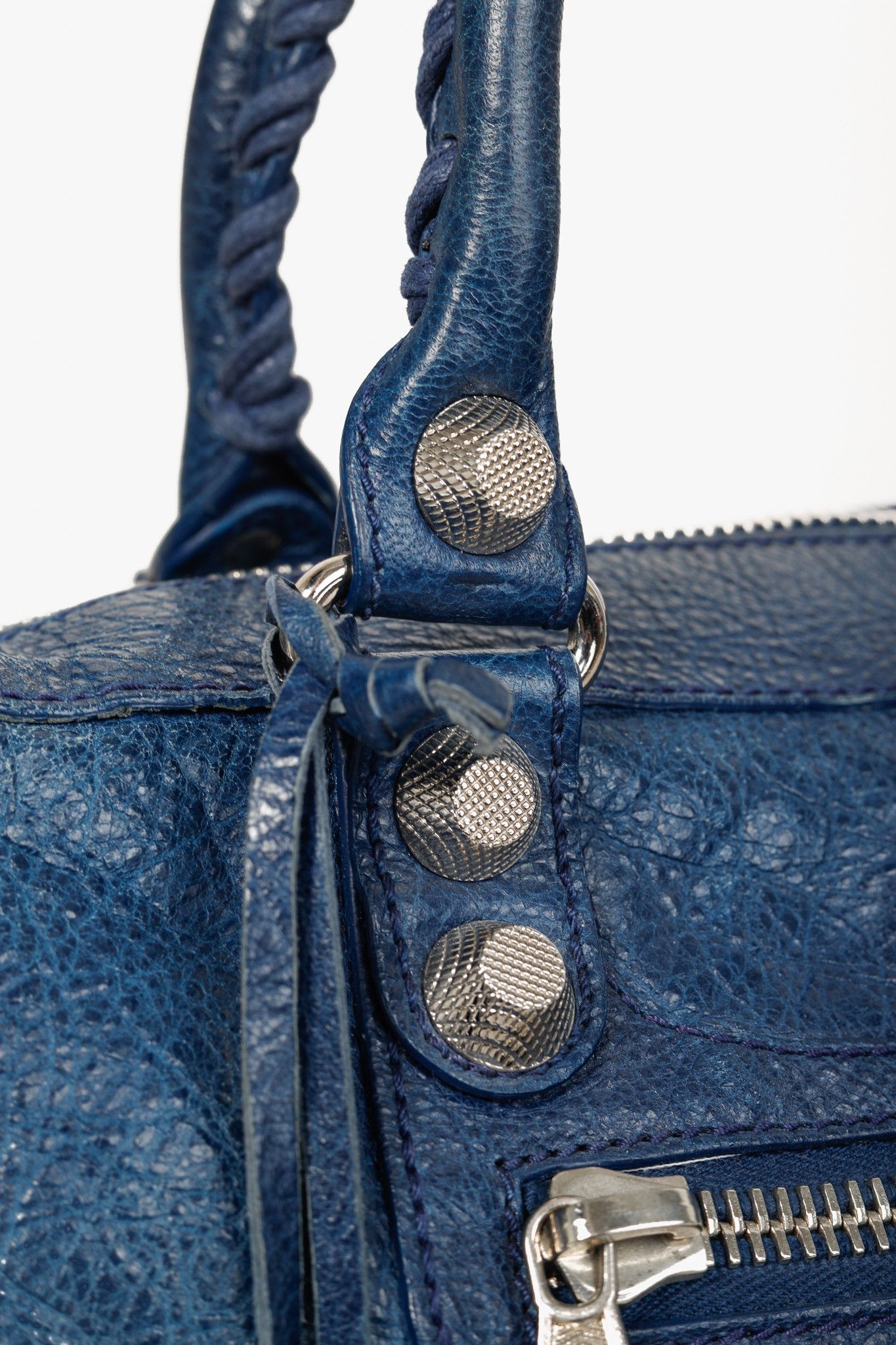 Balenciaga Balenciaga City Wrinkle Leather Slouchy Bag with Giant Studs Size ONE SIZE - 8 Thumbnail