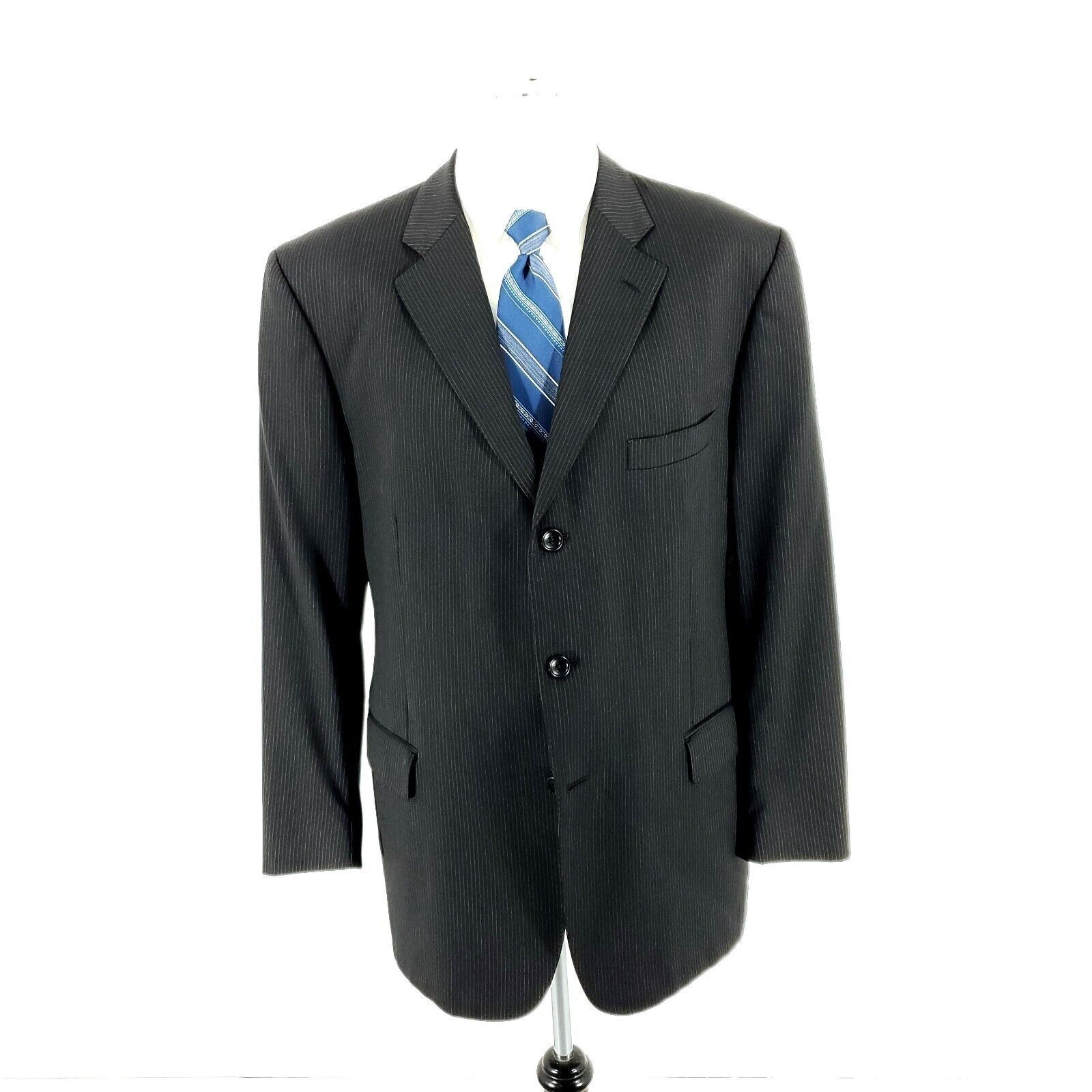 Brooks Brothers Brooks Brothers 1818 Regent Wool 3 Button Suit Jacket 42R Gr Size 42R - 3 Thumbnail