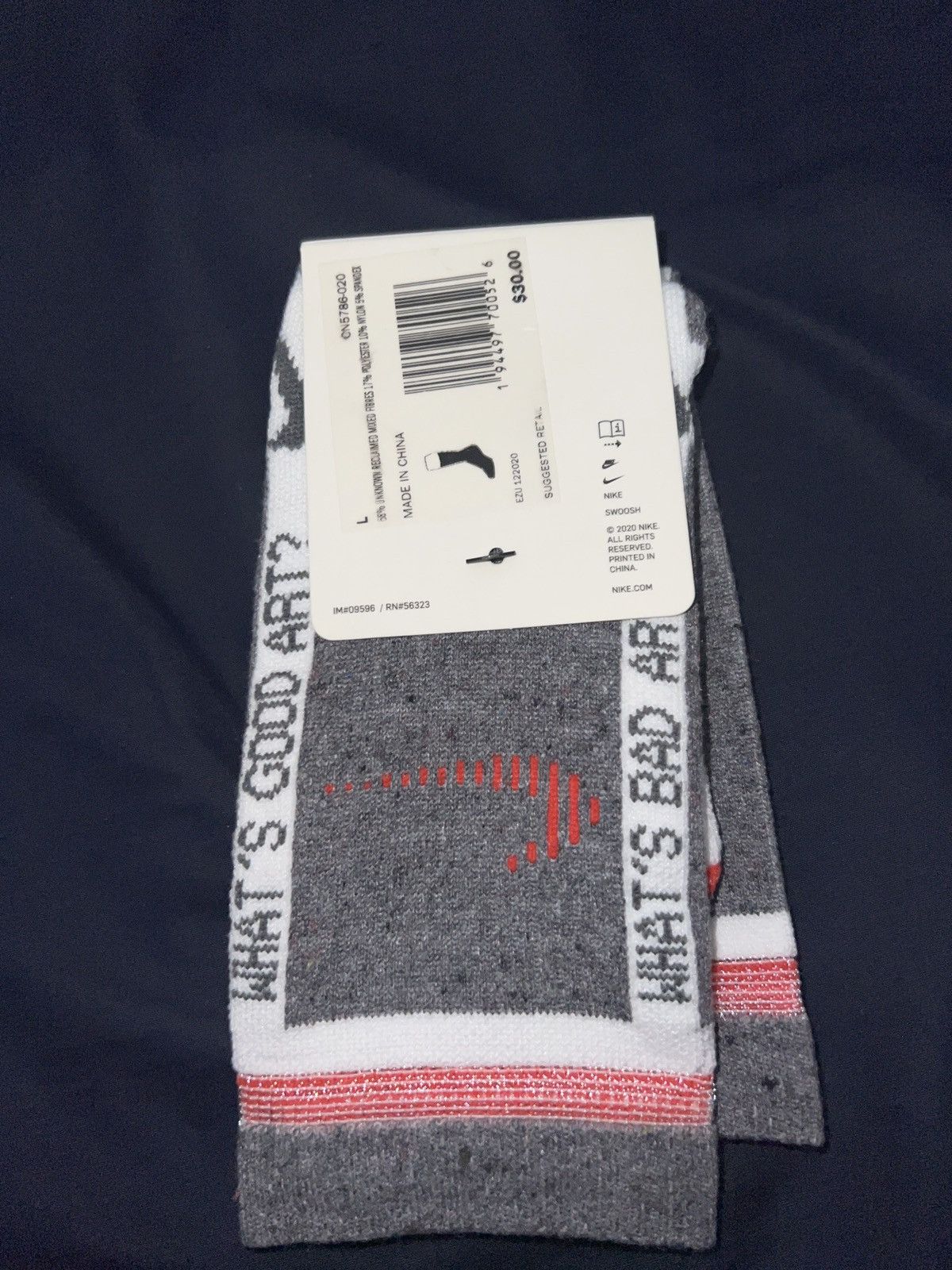 Nike × Off-White Off-White x Nike Socks Size ONE SIZE - 1 Thumbnail
