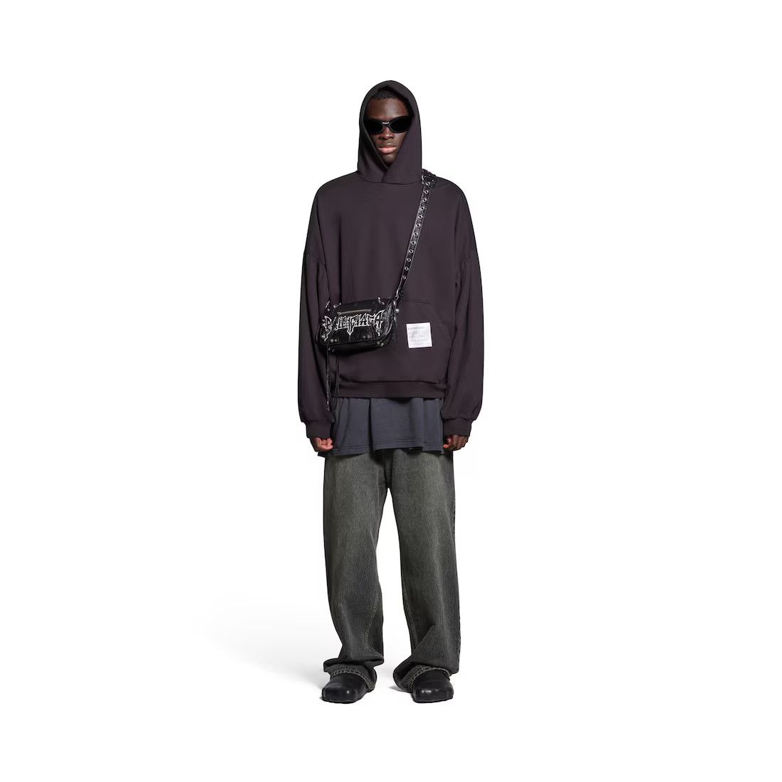 Balenciaga o1bcso1str0625 Size: OS / Le Cagole XS Flap Bag DIY Metal Size ONE SIZE - 2 Thumbnail