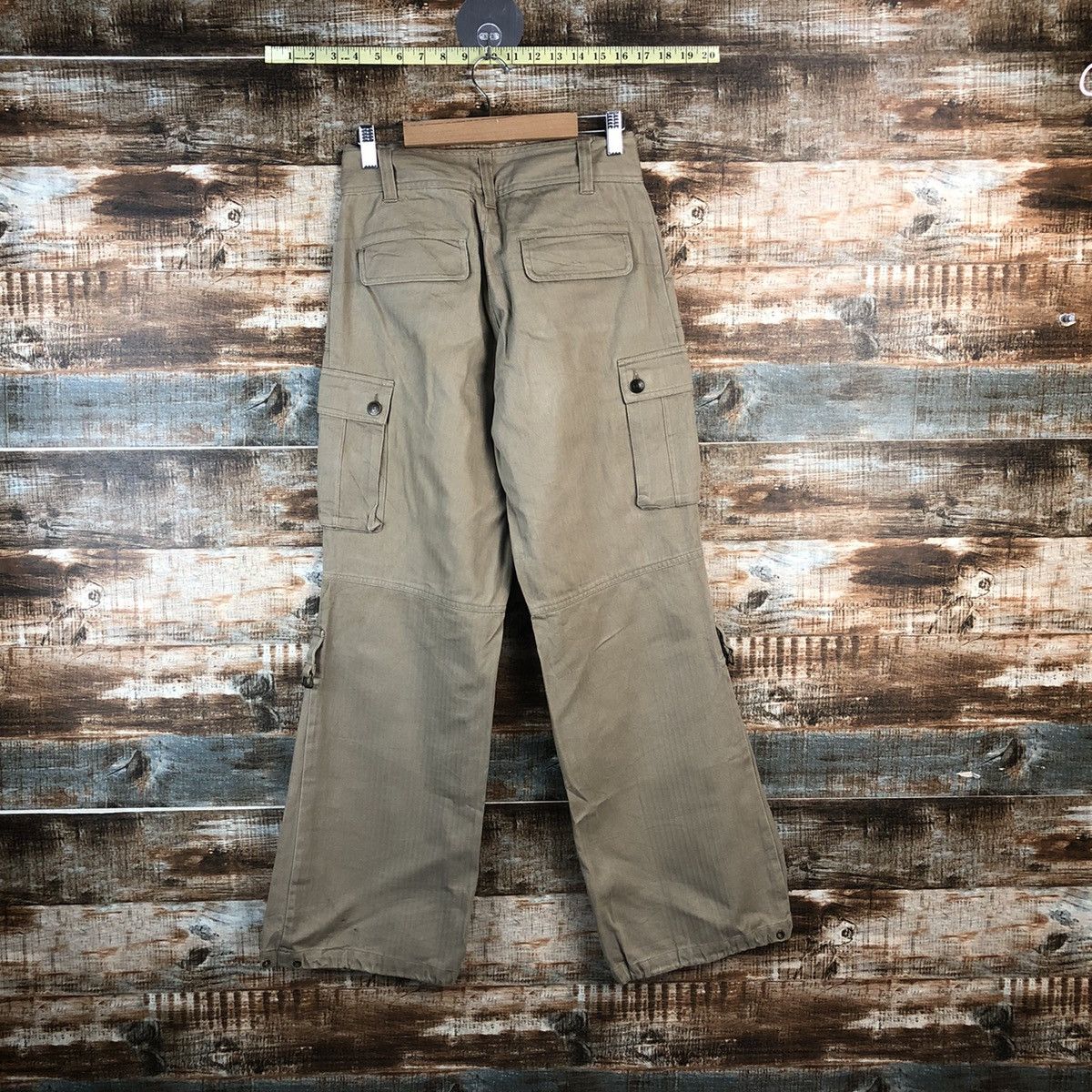 Japanese Brand DL Japanese Brand Brown Cargo Multipocket Pants #C704 Size 25" / US 0 / IT 36 - 13 Thumbnail
