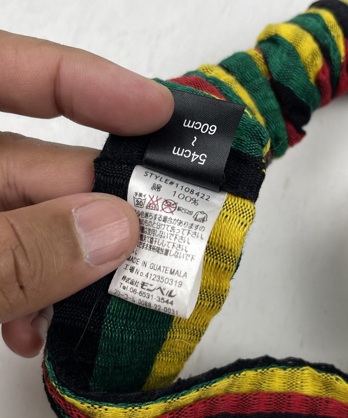 Montbell × Seditionaries rare design montbell headband scarf tc4 Size ONE SIZE - 6 Thumbnail