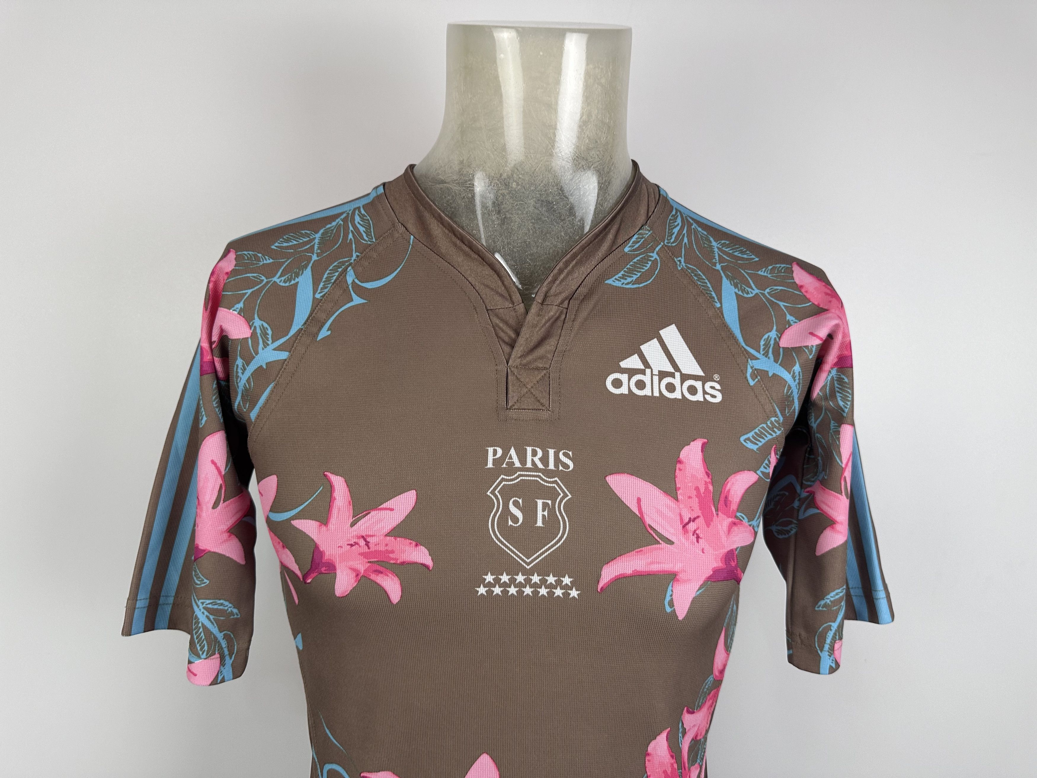Adidas STADE FRANCAIS PARIS 2007 2008 RUGBY JERSEY SHIRT ADIDAS Size US S / EU 44-46 / 1 - 3 Thumbnail