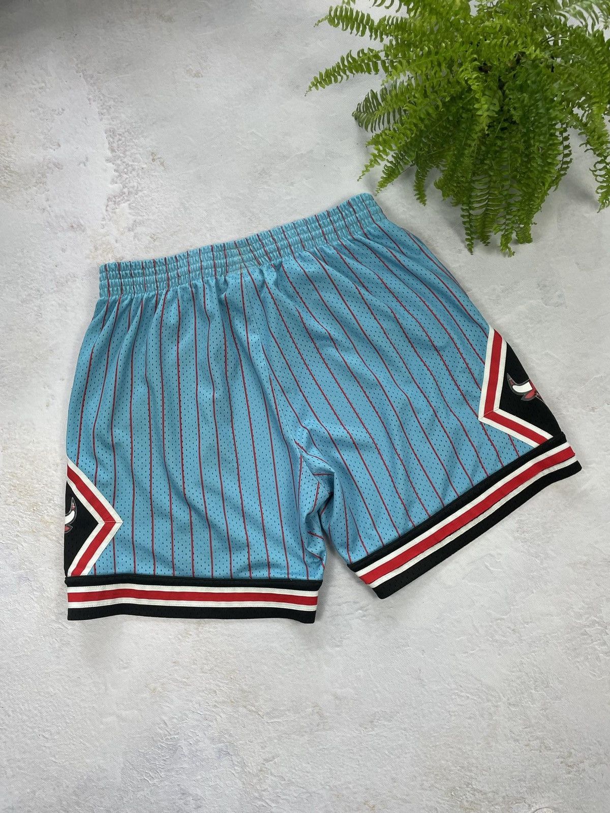 Mitchell & Ness × NBA Chicago Bulls Shorts Mitchell & Ness NBA Vintage Size US 36 / EU 52 - 2 Thumbnail