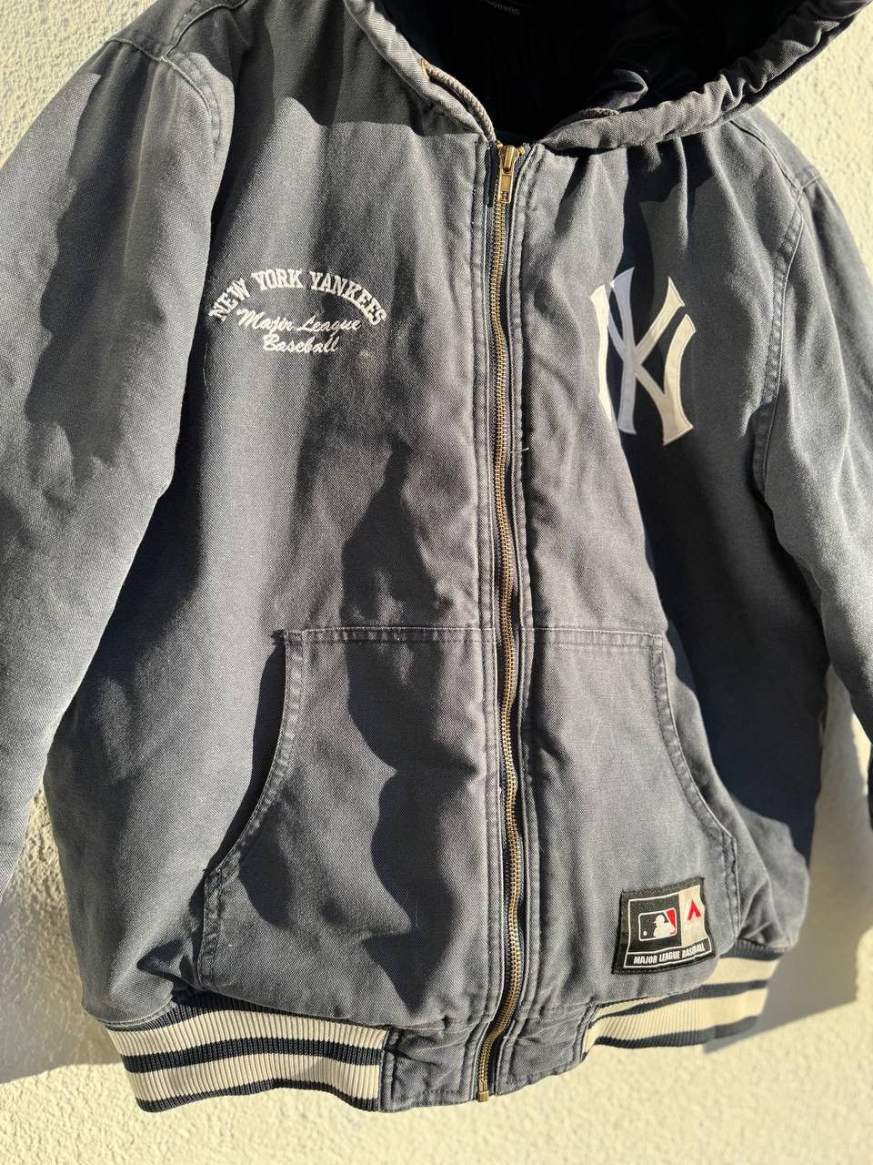 Vintage New York Majestic Vintage Denim Jacket Size US M / EU 48-50 / 2 - 2 Thumbnail