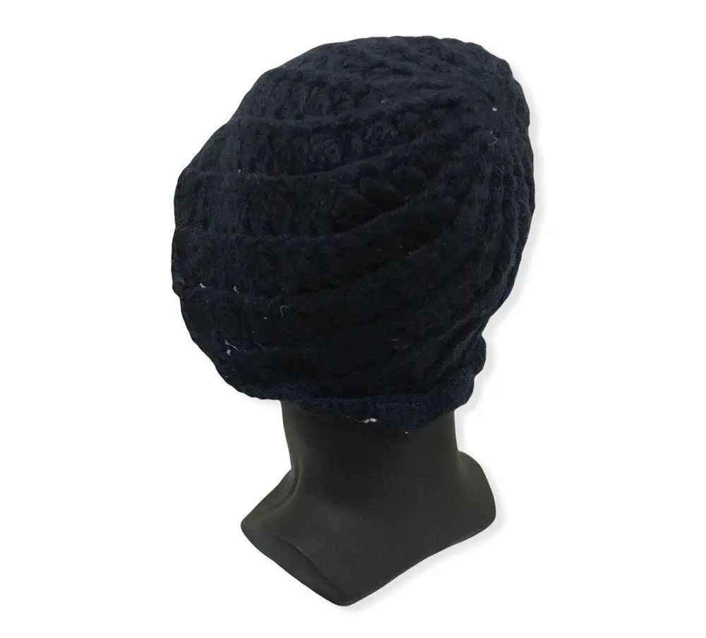 Japanese Brand × Vintage Japanese Brand Plain Knit Beanie Hat Size ONE SIZE - 3 Thumbnail