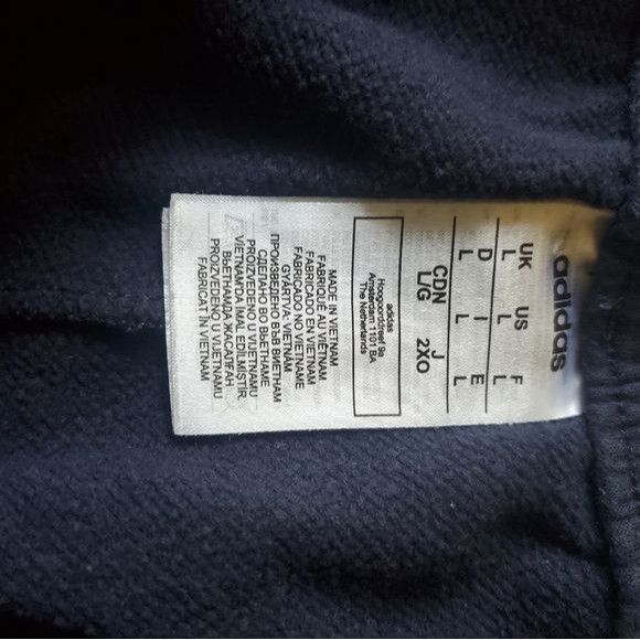 Adidas Adidas Logo on Pant Leg Sz. L Sweatpants Joggers Size US 34 / EU 50 - 5 Thumbnail