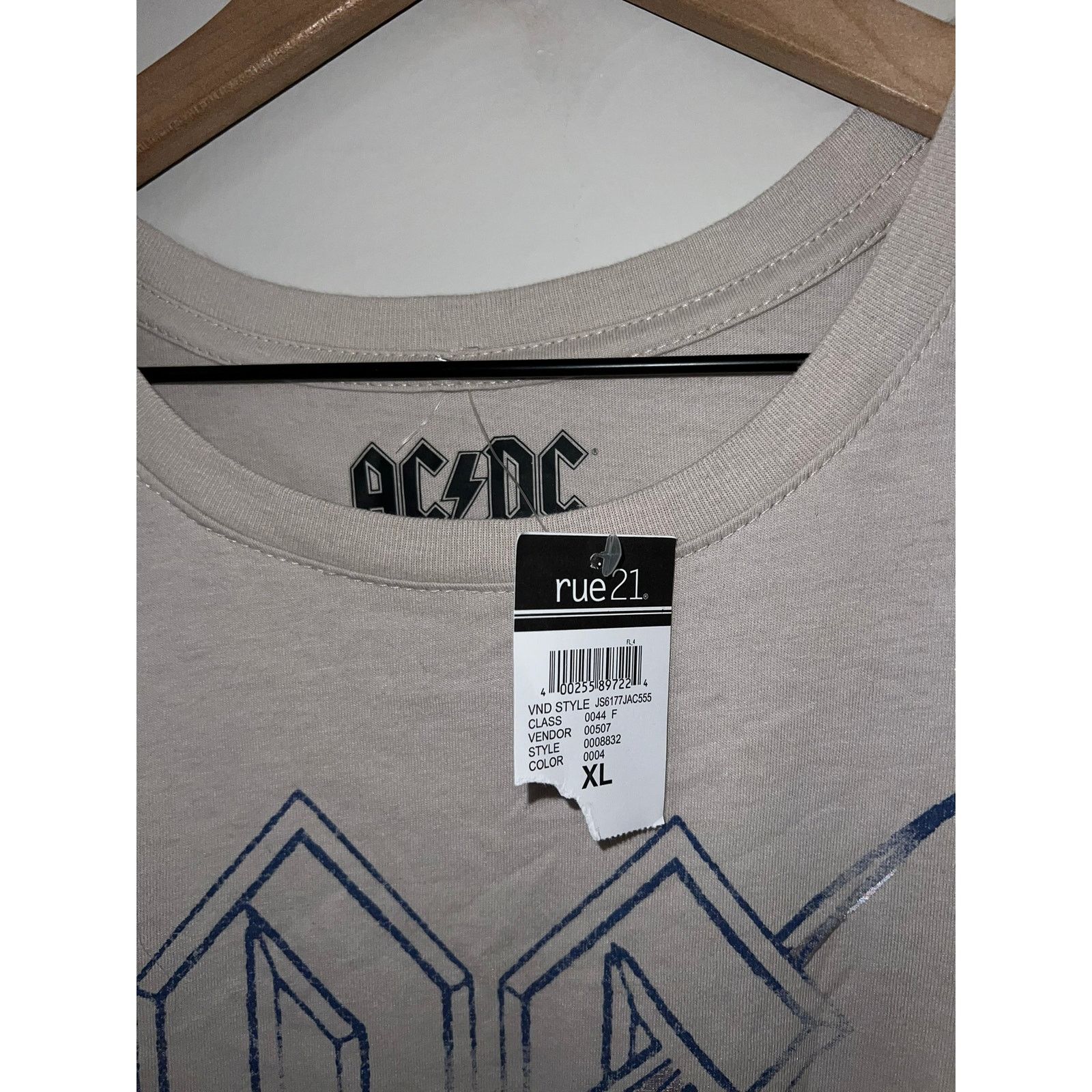 rue21 Womens ACDC Top Shirt Tee Graphic Band Music Highway To Hell Size XL / US 12-14 / IT 48-50 - 4 Thumbnail