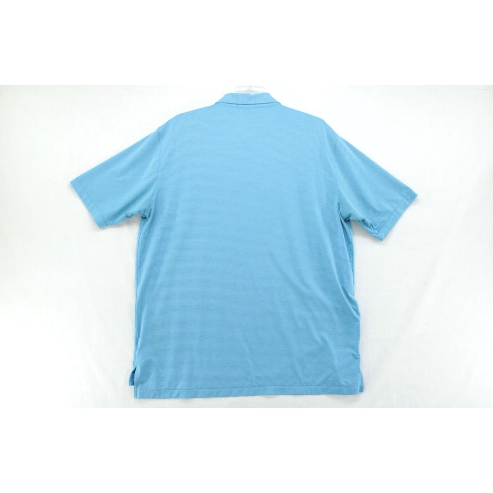 Peter Millar Peter Millar Summer Comfort Polo Shirt Mens XXL Blue Striped Performance Stretch Polo Size US XXL / EU 58 / 5 - 3 Thumbnail