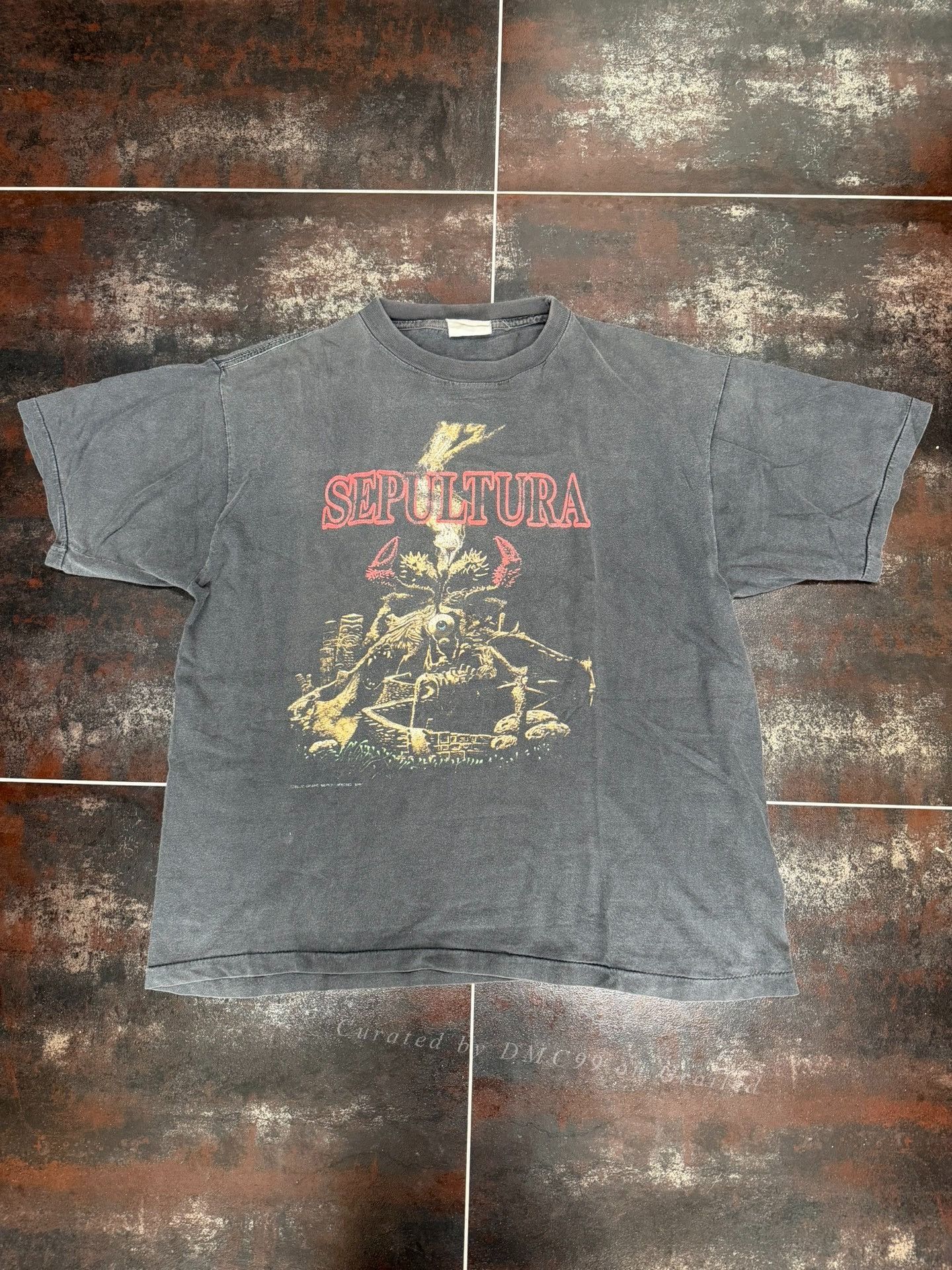 Vintage Vintage Sepultura 1991 Arise Tee Size US M / EU 48-50 / 2 - 1 Thumbnail