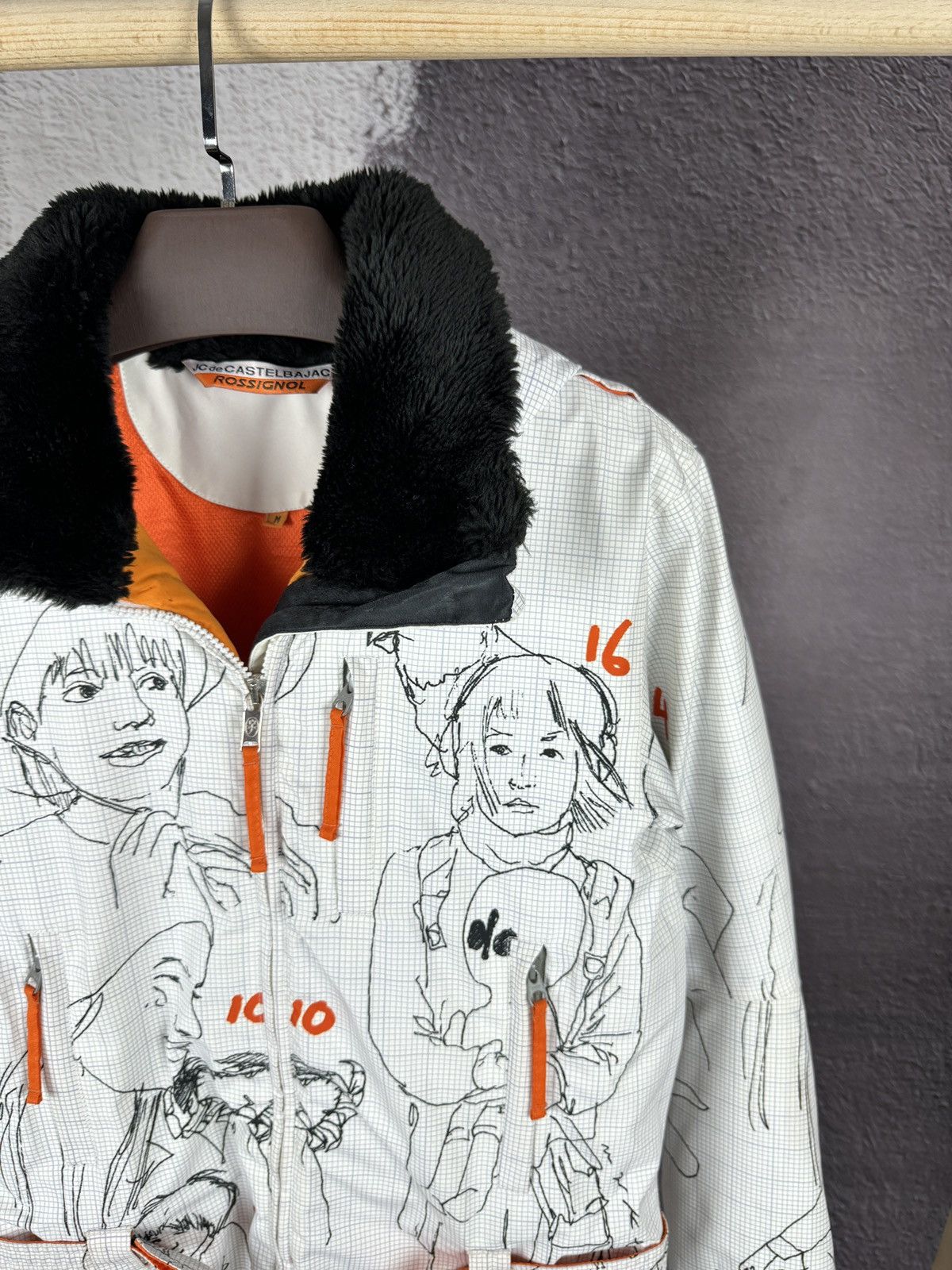 Rossignol x J.C. de Castelbajac luxury ski outdoor jacket