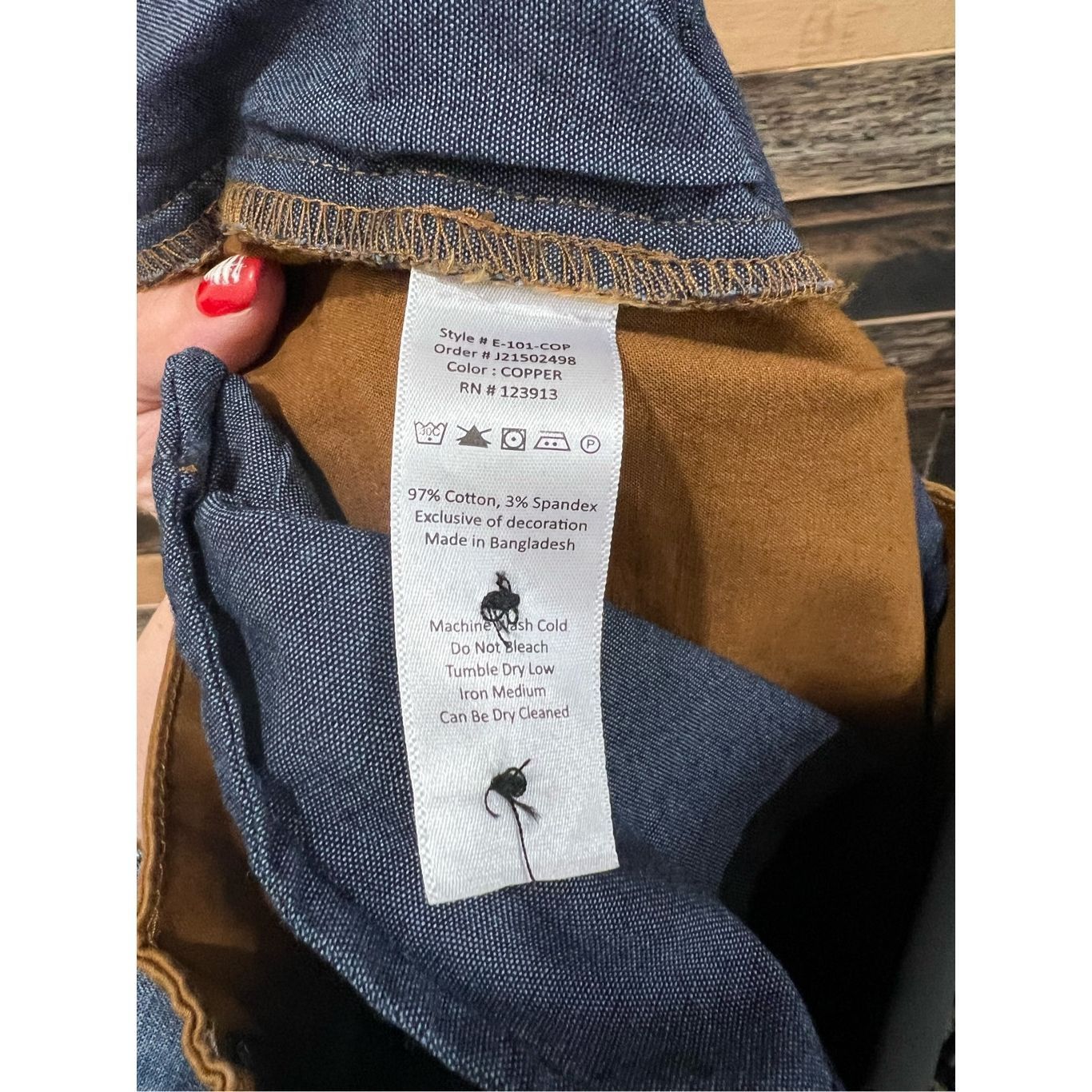 JACHS NY JACHS NEW YORK NWT Straight Fit Pants Copper Brown Casual Ch Size US 30 / EU 46 - 6 Thumbnail
