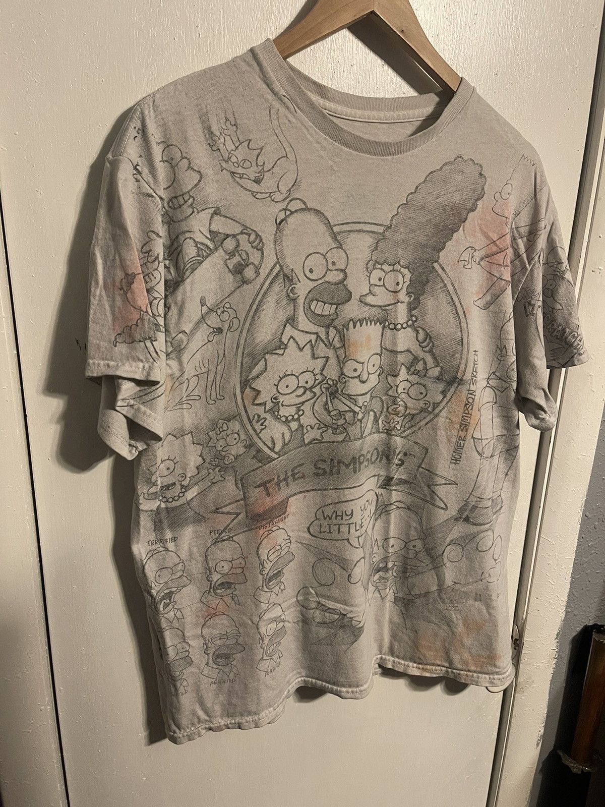 Liquid Blue Vintage Simpsons x Liquid Blue Tee Size US L / EU 52-54 / 3 - 1 Thumbnail