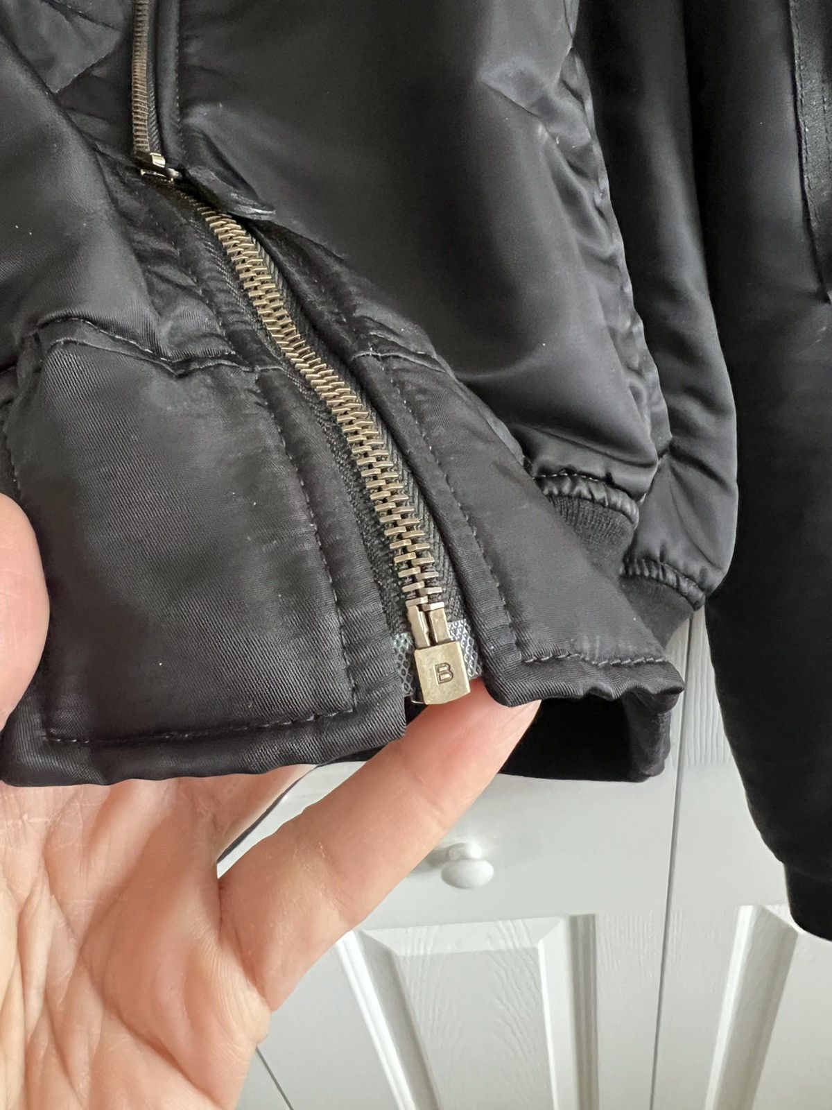Balenciaga Balenciaga ss17 Cropped Bomber jacket size 52 Size US L / EU 52-54 / 3 - 7 Thumbnail