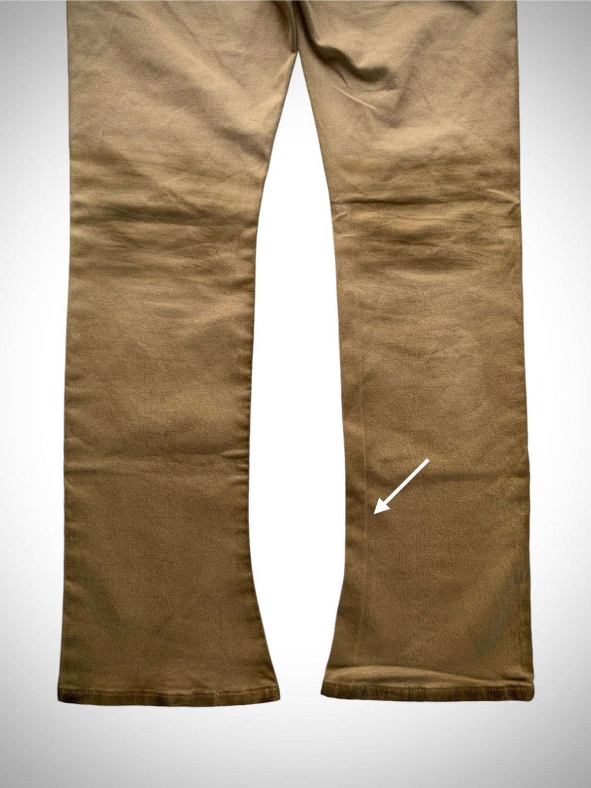 Japanese Brand Jackrose Half Waxed Slim Boot Cut Flared Pant Size US 32 / EU 48 - 9 Thumbnail