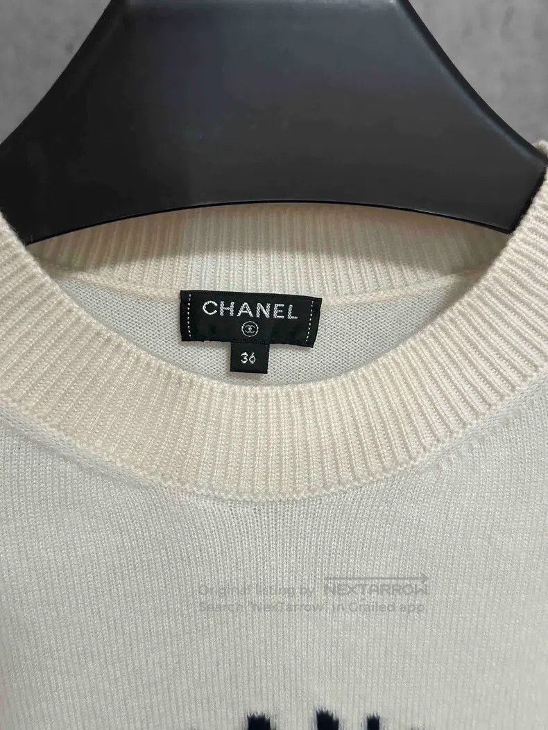 Chanel Chanel Cruise series cashmere knit short sleeves Size XS / US 0-2 / IT 36-38 - 3 Thumbnail