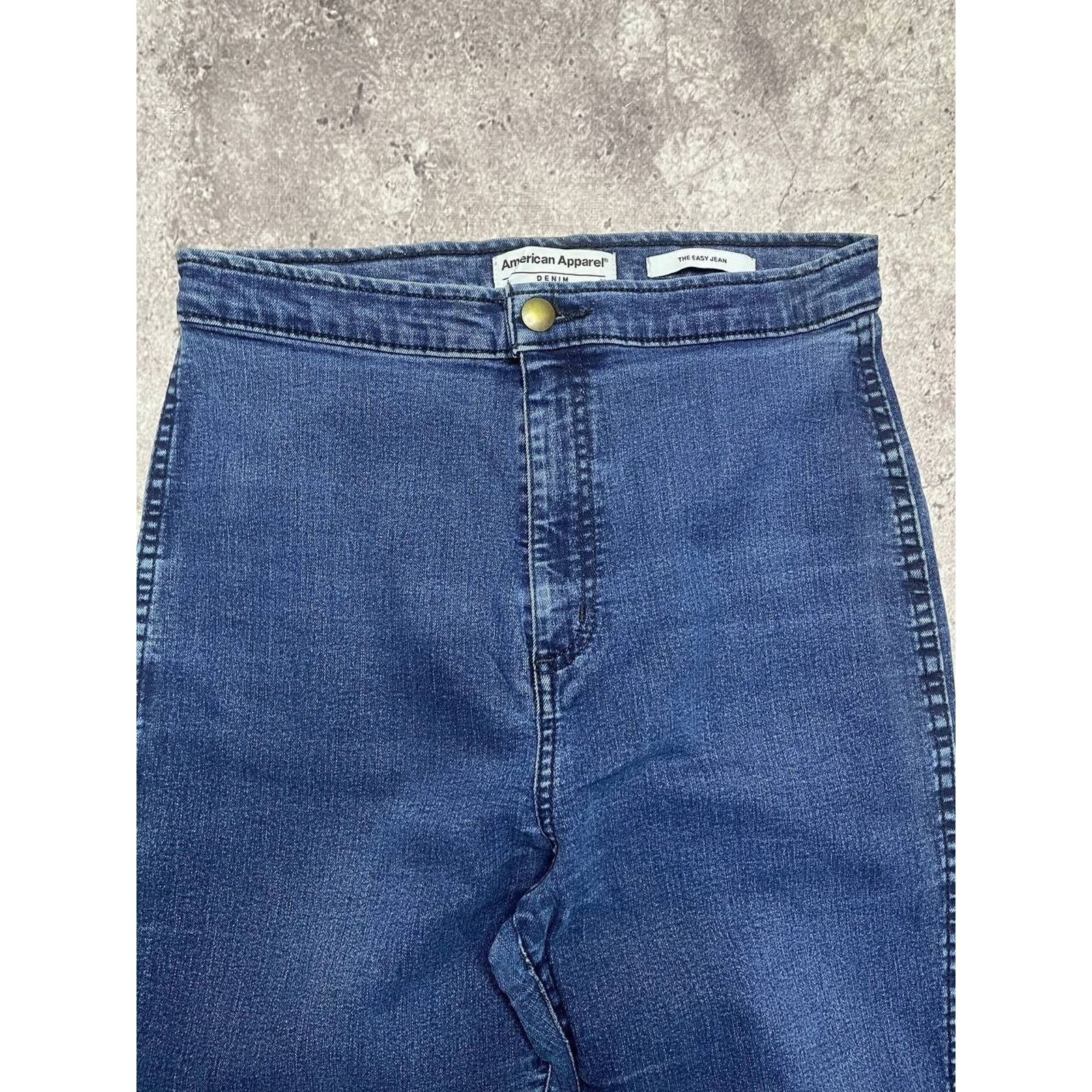 American Apparel Vintage American High Waist Skinny Jeans Dark Wash Size M Size 27" / US 4 / IT 40 - 3 Thumbnail