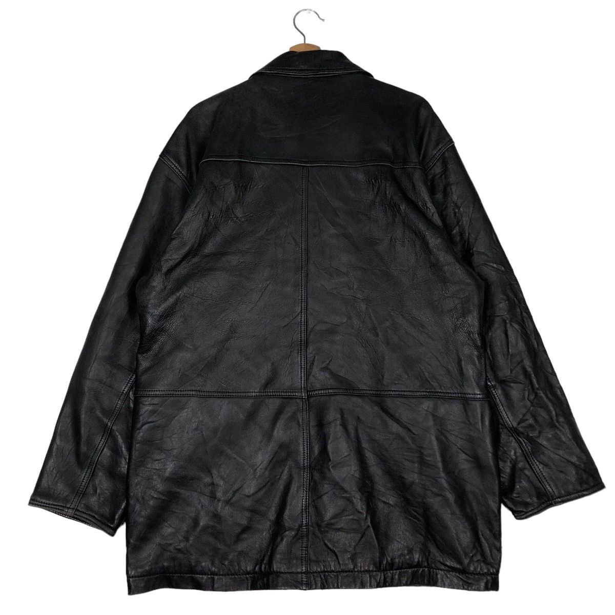 Japanese Brand 🔥90’s Vtg Lamb Leather Jacket Worker Paris Charley Bay Size US L / EU 52-54 / 3 - 8 Thumbnail