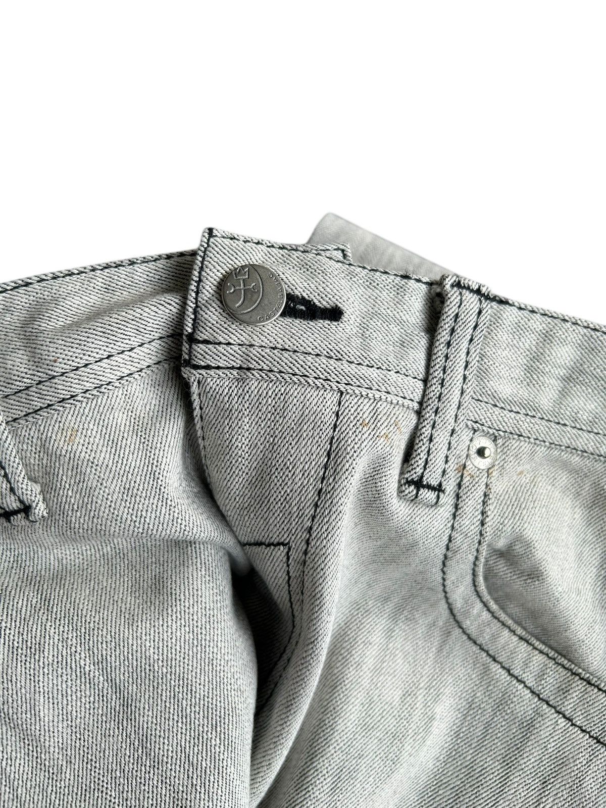 If Six Was Nine × Jean Charles De Castelbajac × Le Grande Bleu (L.G.B.) CASTELBAJAC MADE IN JAPAN DENIM JEANS Size US 36 / EU 52 - 6 Thumbnail