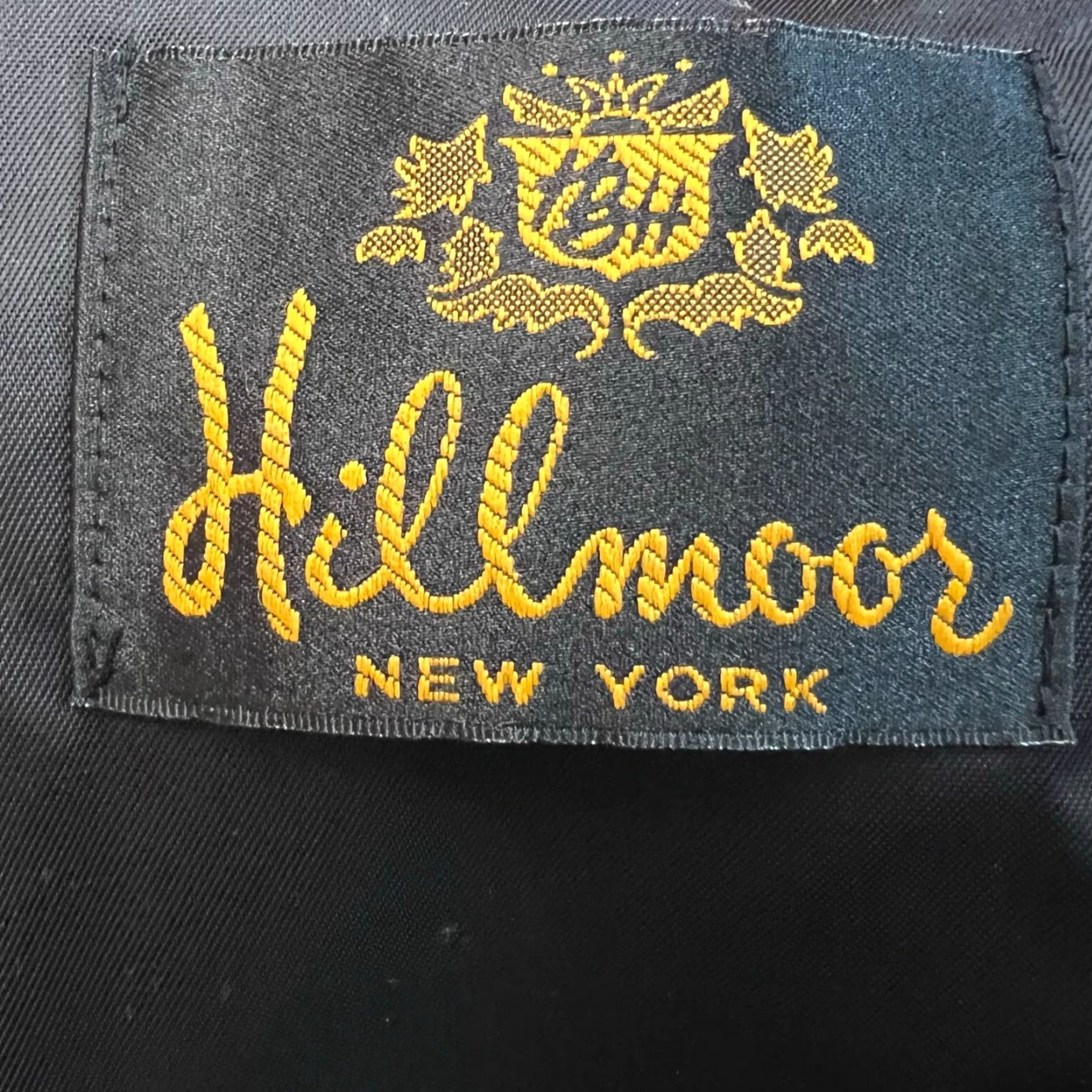 Vintage VINTAGE Hillmoor NY 1950s Women's Faux Fur Coat Collared XL Black Classic Style Size XL / US 12-14 / IT 48-50 - 6 Thumbnail