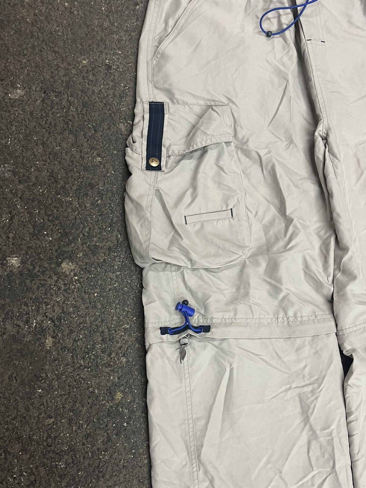 Vintage Y2k baggy fit utility parachute lightweight pants vintage Size US 30 / EU 46 - 3 Thumbnail