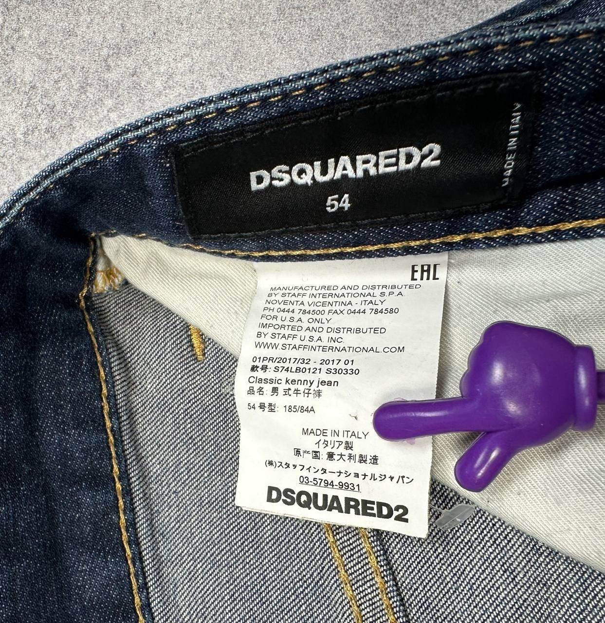 Dsquared2 Vintage Dsquared2 Jeans, Size 54 (XXL) Iconic Italian Denim Size US 40 / EU 56 - 5 Thumbnail