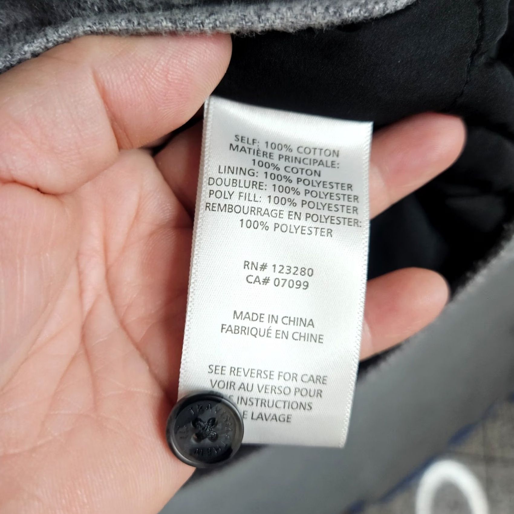 TravisMathew Travis Mathew Jacket Gray Button Front Size L Cotton Shirt Jacket Overshirt Mens Regular Size US L / EU 52-54 / 3 - 5 Thumbnail
