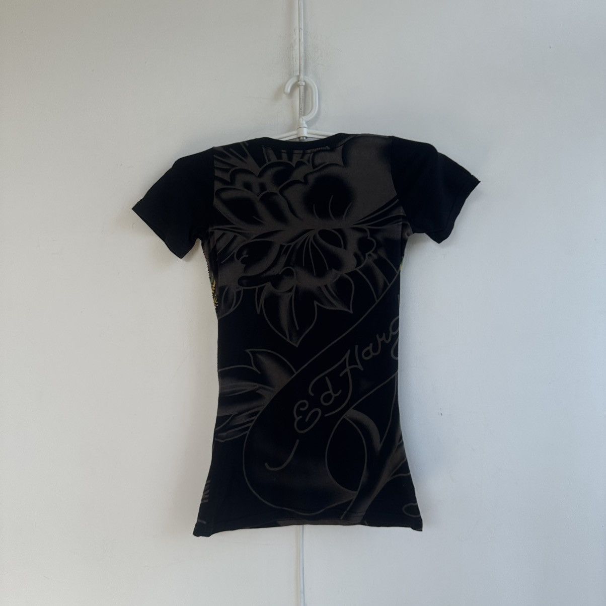 Ed Hardy Ed Hardy long dress tee shirt floral skull rhinestone tattoo Size M / US 6-8 / IT 42-44 - 8 Thumbnail