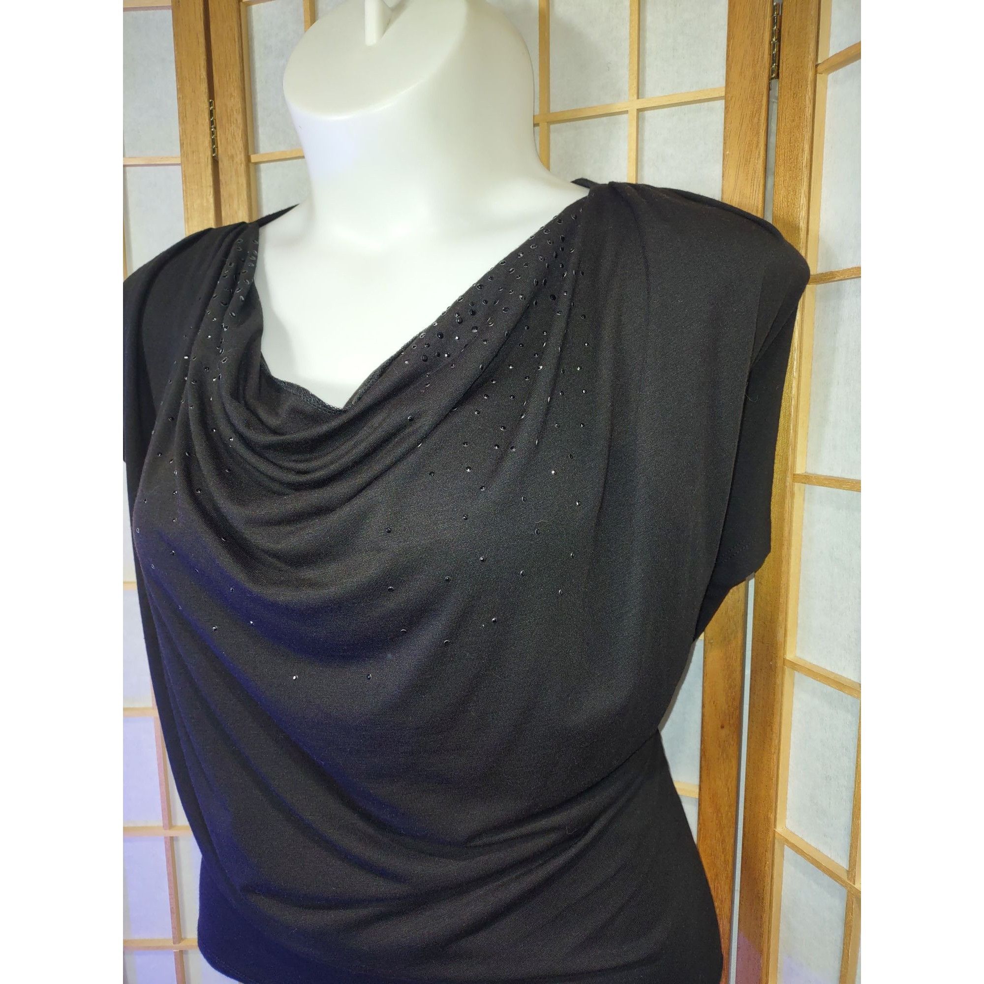 Avenue NWT Avenue 18/20 Sparkle Blouse Size XXL / US 16-18 / IT 52-54 - 9 Thumbnail