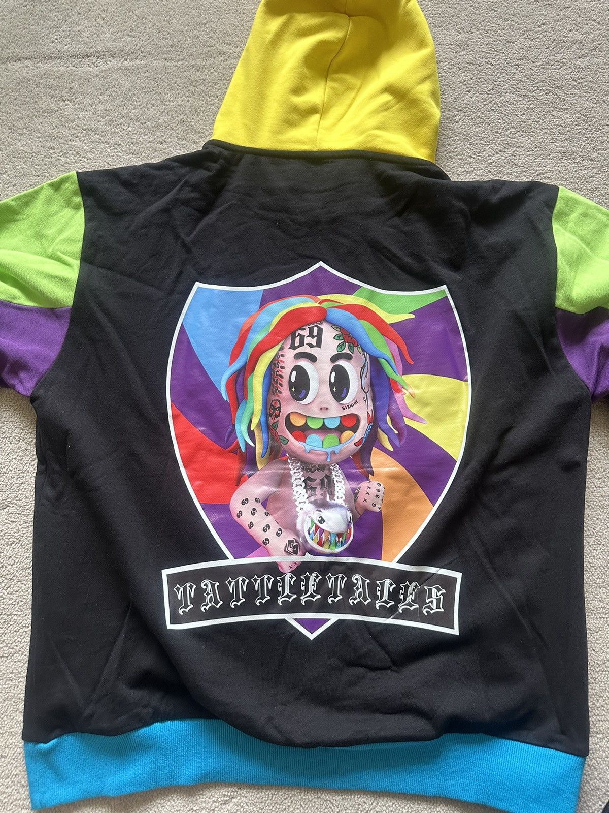 Other TattleTales 6ix9ine hoodie Size US XL / EU 56 / 4 - 4 Thumbnail