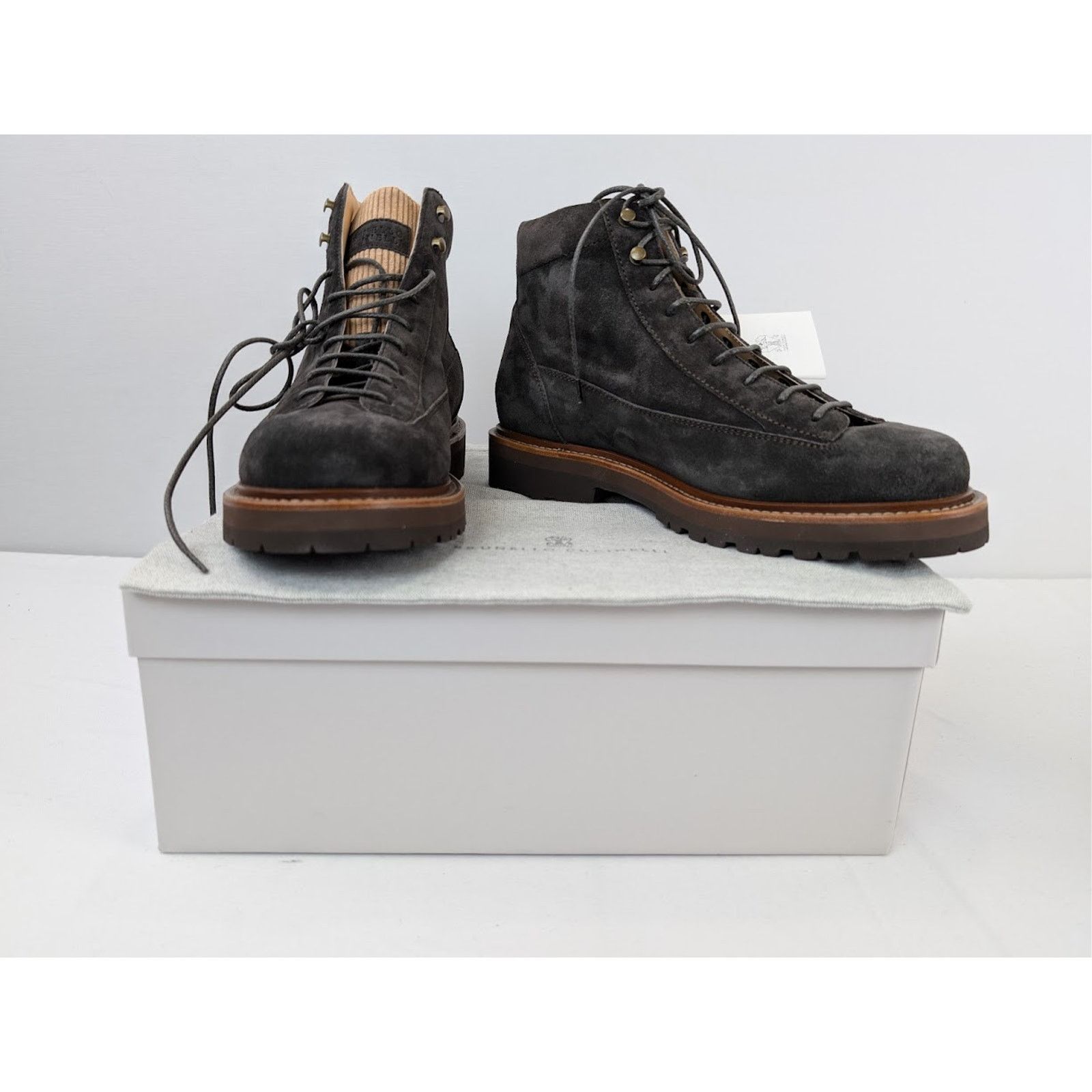 Brunello Cucinelli o1rshd1 Ankle Boots in Gray Size US 10 / EU 43 - 17 Thumbnail