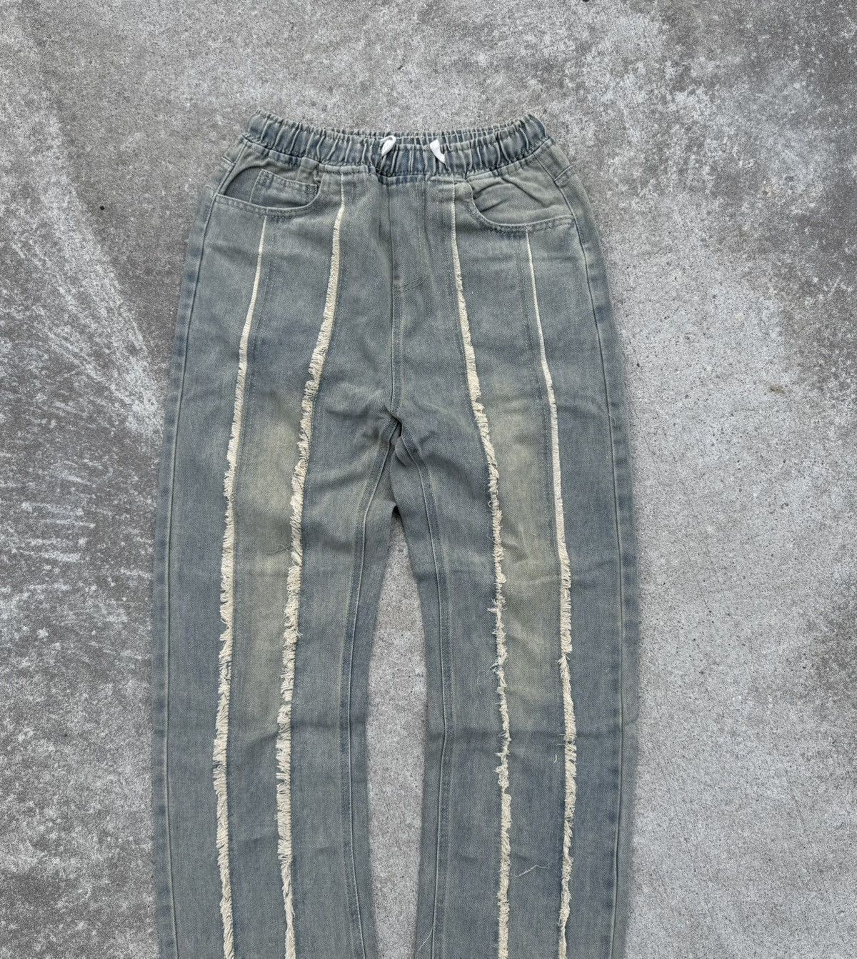 Other Vintage Y2K streetwear avant-garde light pants Size US 30 / EU 46 - 6 Thumbnail