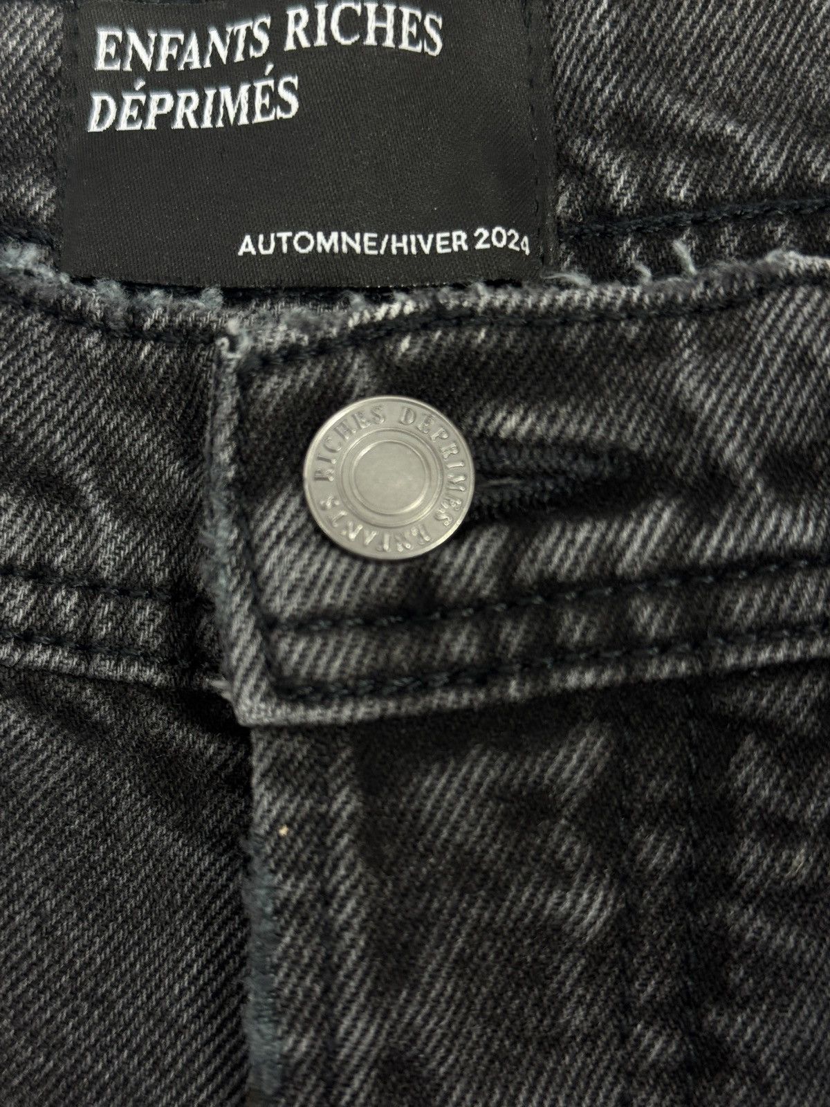 Enfants Riches Deprimes DISTRESSED BAGGY DENIM JEANS Size US 32 / EU 48 - 8 Thumbnail