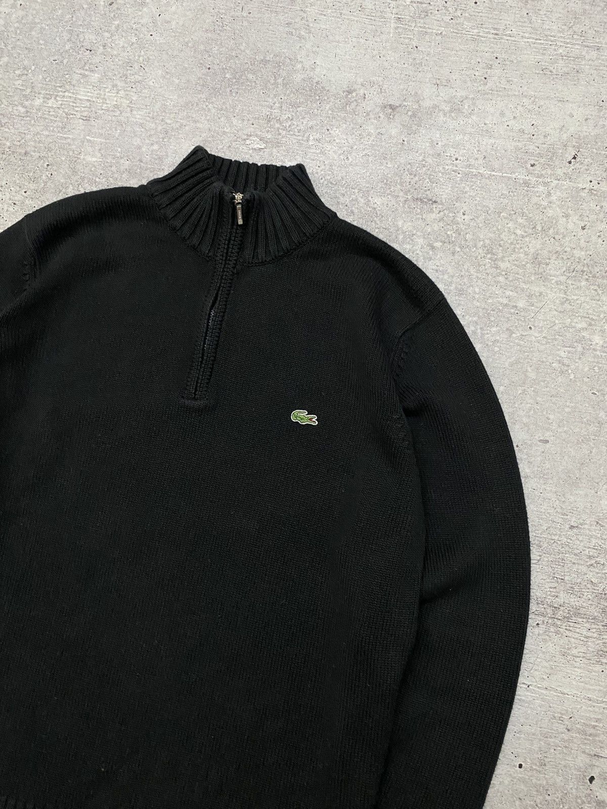 Lacoste × Vintage Lacoste Vintage Zip Sweater Size US M / EU 48-50 / 2 - 3 Thumbnail