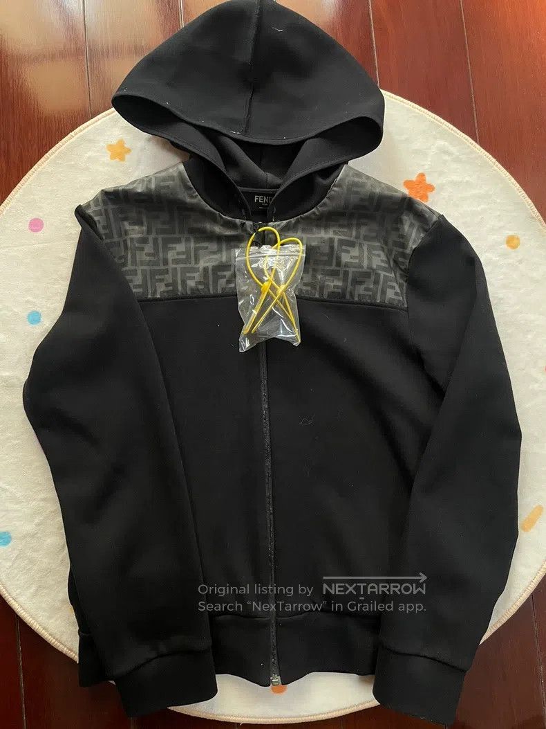 Fendi Fendi Coat sweatshirt with old flower print Size US S / EU 44-46 / 1 - 1 Thumbnail