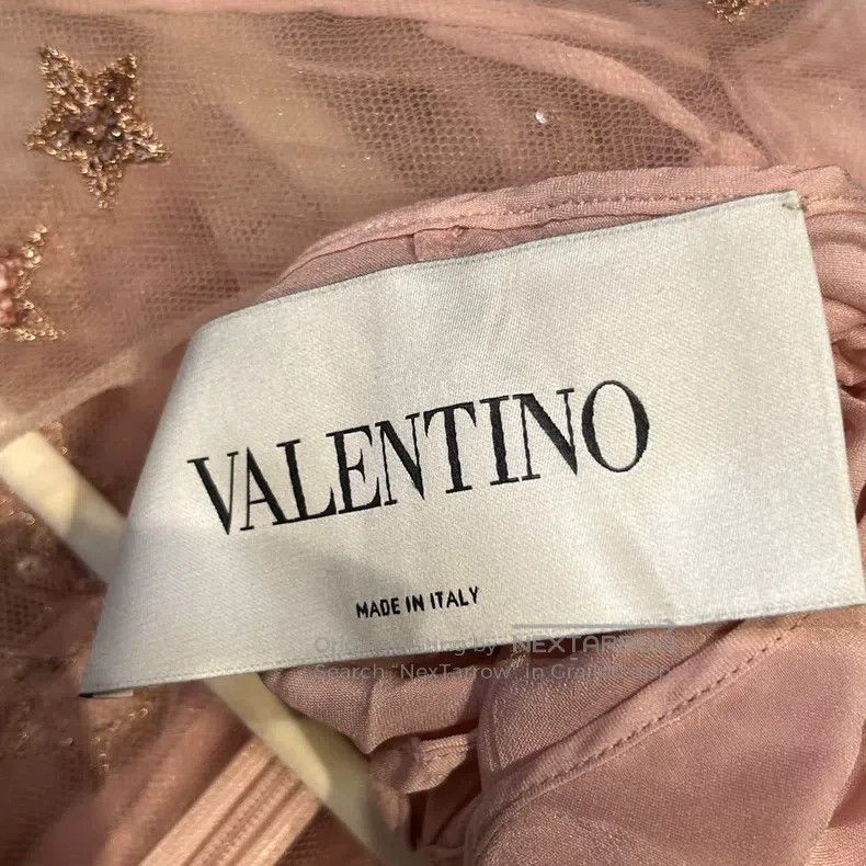 Valentino Valentino Pink star and moon beaded dr Size S / US 4 / IT 40 - 3 Thumbnail