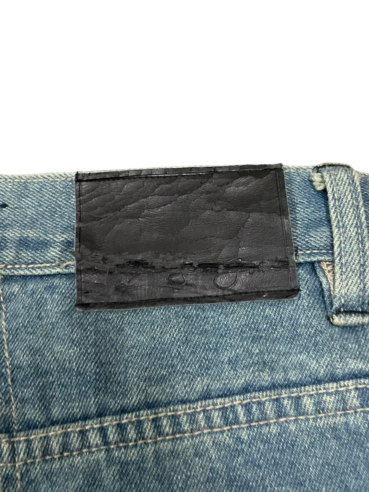 Sean John Vintage Y2K Sean John Distressed Mud Wash Baggy Barrel Jeans Size US 34 / EU 50 - 17 Thumbnail
