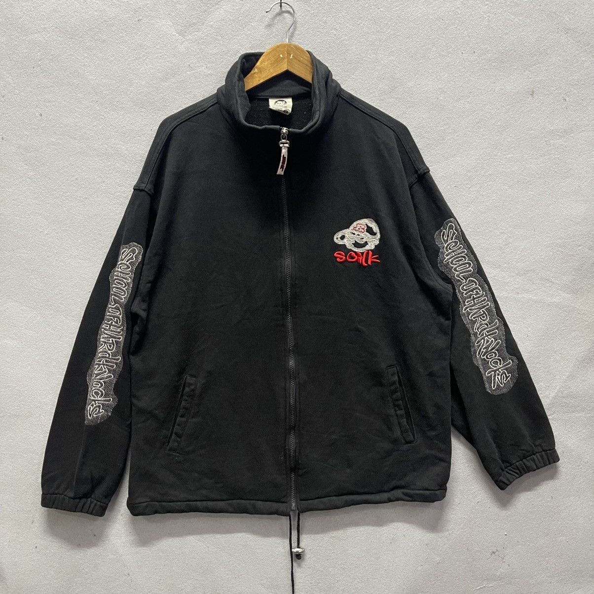 Vintage Vintage 1990s School of Hard Knocks Embroidered Jacket Size US XL / EU 56 / 4 - 3 Thumbnail