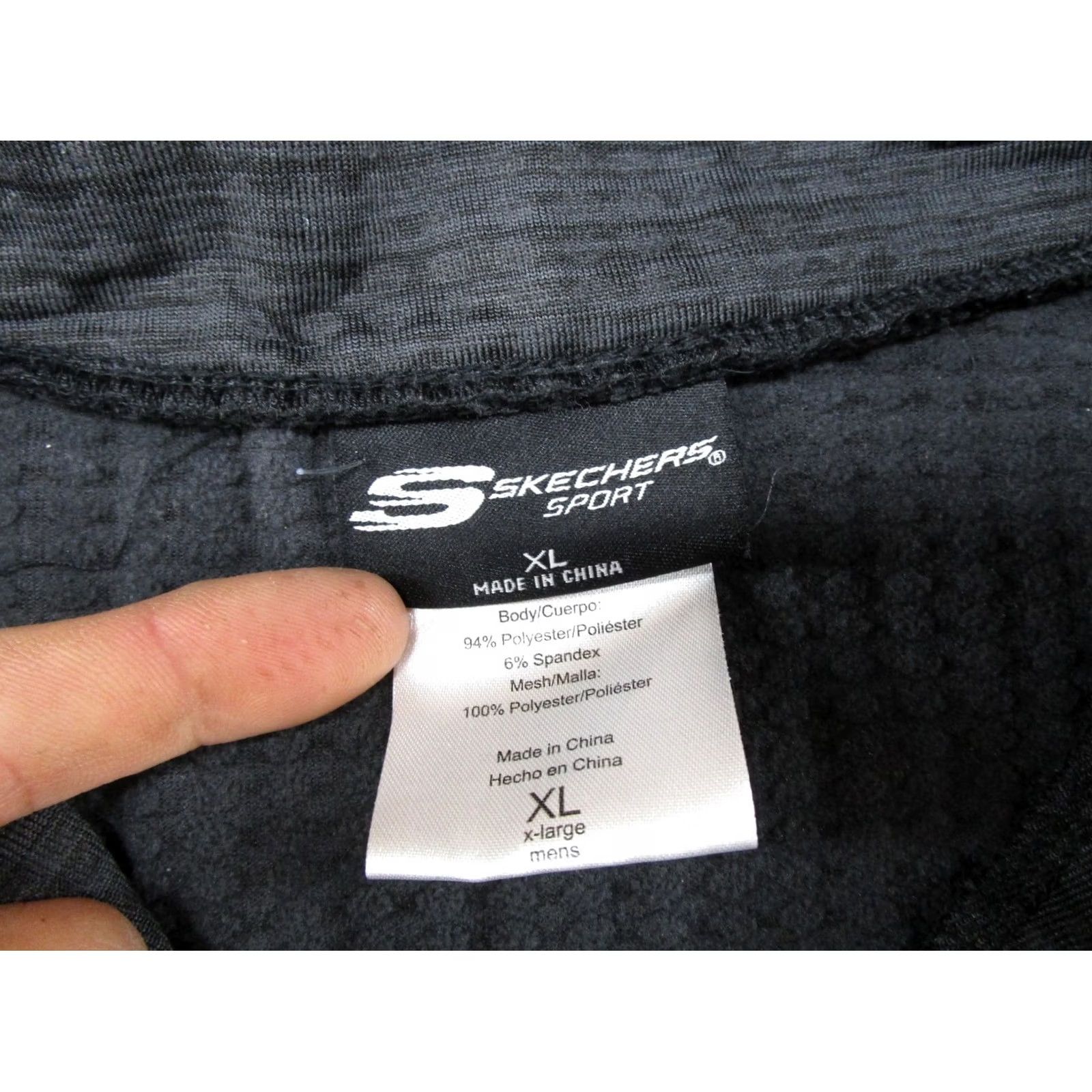 SKECHERS Skechers Athletic Jacket XL Black Thermal 1/4 Zip Pocket Knit Women Sports Athleisure Jacket Size XL / US 12-14 / IT 48-50 - 2 Thumbnail