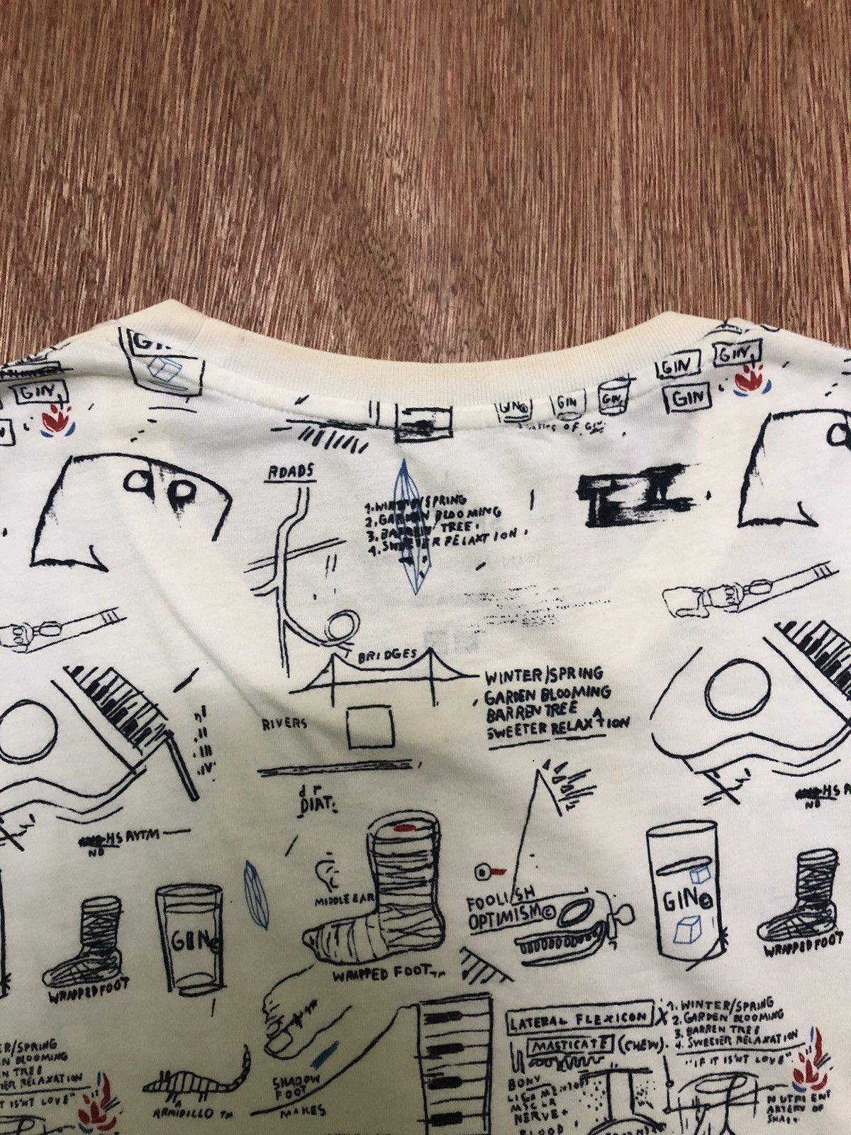 Jean-Michel Basquiat Jean Michel Basquiat X Uniqlo T-Shirt Size US L / EU 52-54 / 3 - 4 Thumbnail